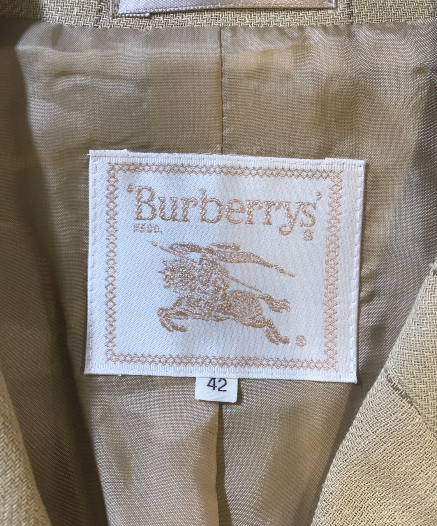 中古・古着通販】Burberry's (バーバリー) 3Bテーラードジャケット