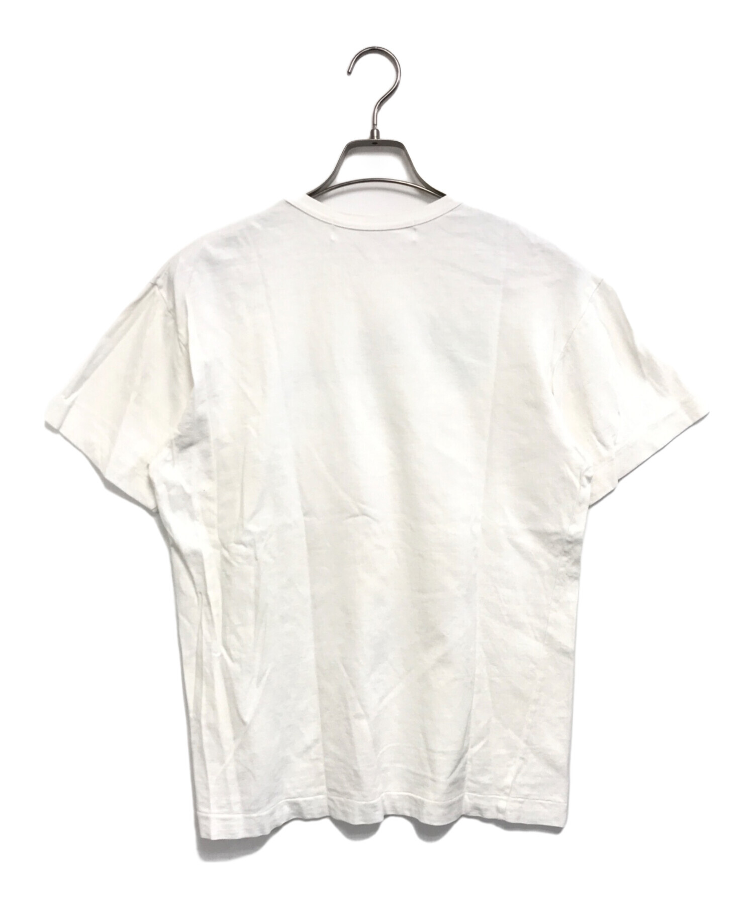 COMME des GARCONS Tシャツ・カットソー S 白 【古着】【中古】【送料無料】 COMME des GARCONS - COMME des GARCONS Tシャツ・カットソー S 白