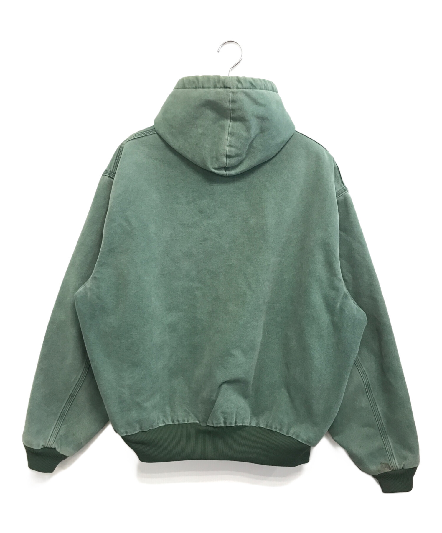 Carhartt フード付きアクティブジャケット ダークグリーン Carhartt（カーハート） 古着 ワークジャケット ダック アクティブ