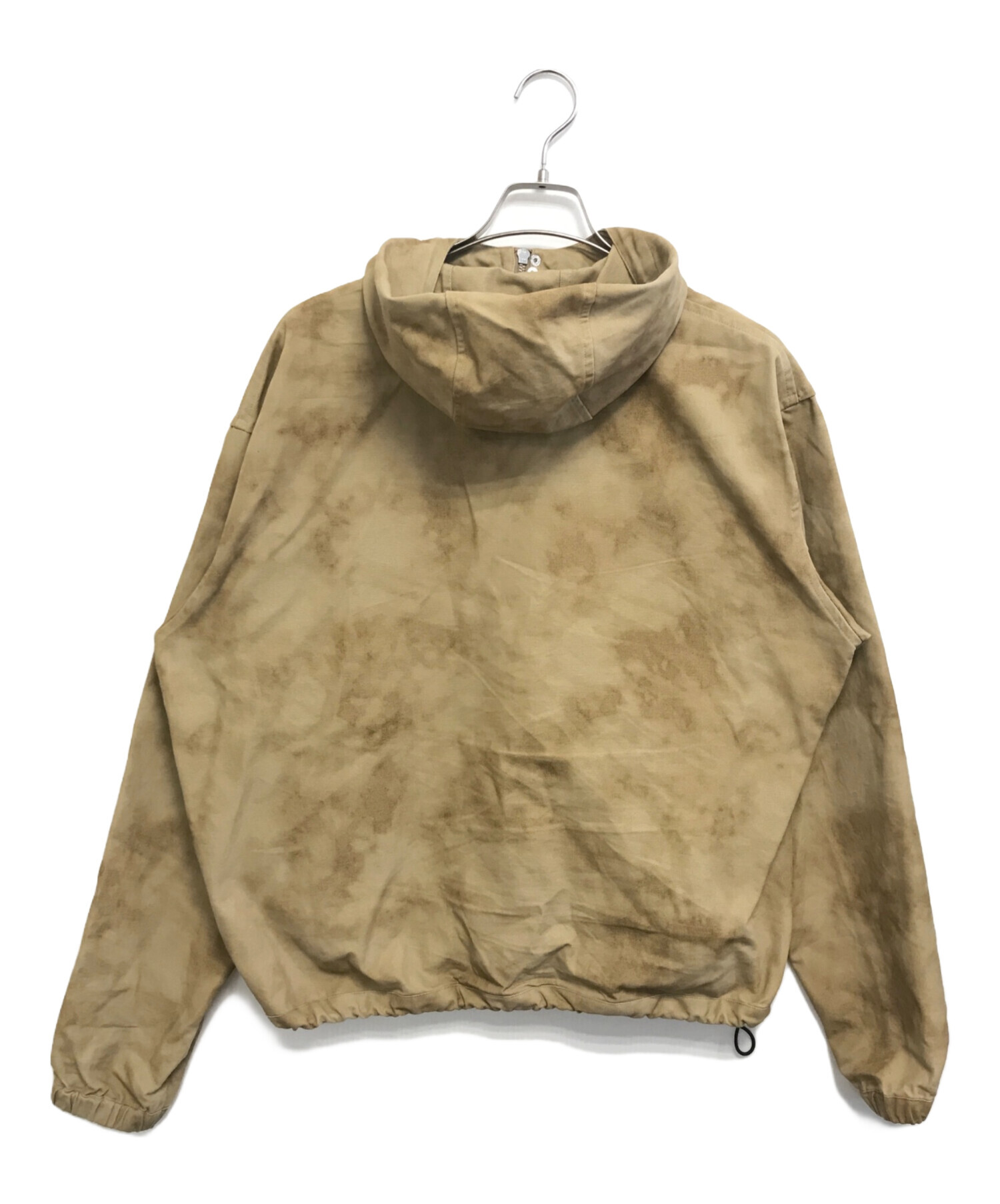 中古・古着通販】TTT MSW (ティー) Camouflage anorak hoodie ベージュ