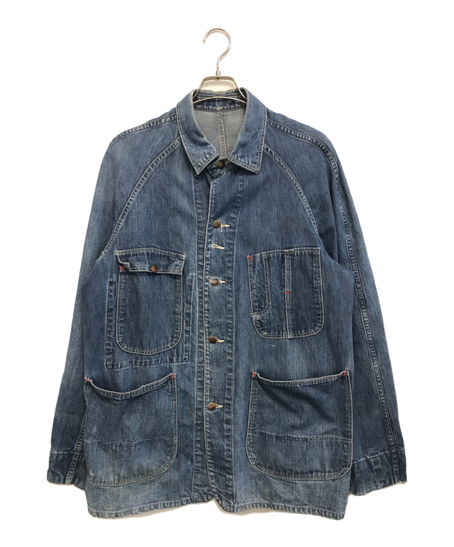 中古・古着通販】PAY DAY (ペイデイ) デニムカバーオール インディゴ 
