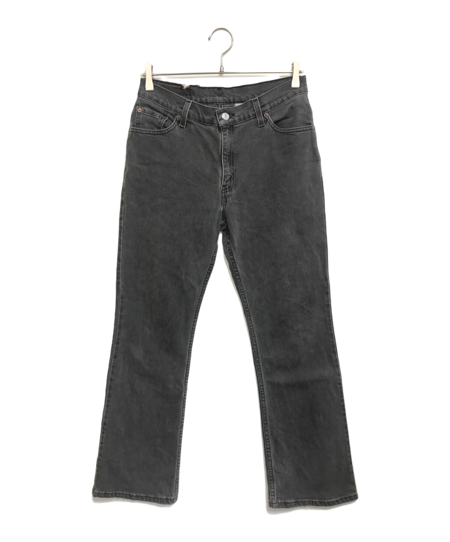 中古・古着通販】LEVI'S (リーバイス) 後染デニムパンツ ブラック