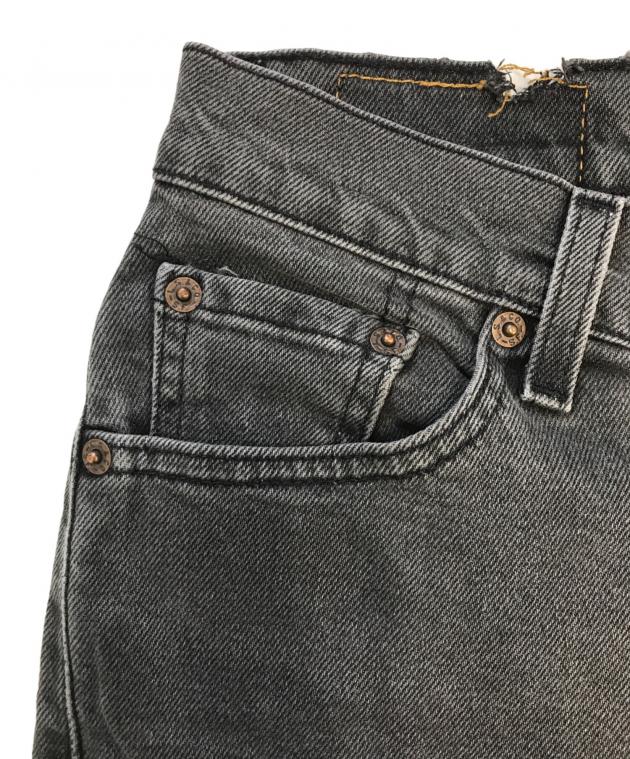 中古・古着通販】LEVI'S (リーバイス) 後染デニムパンツ ブラック