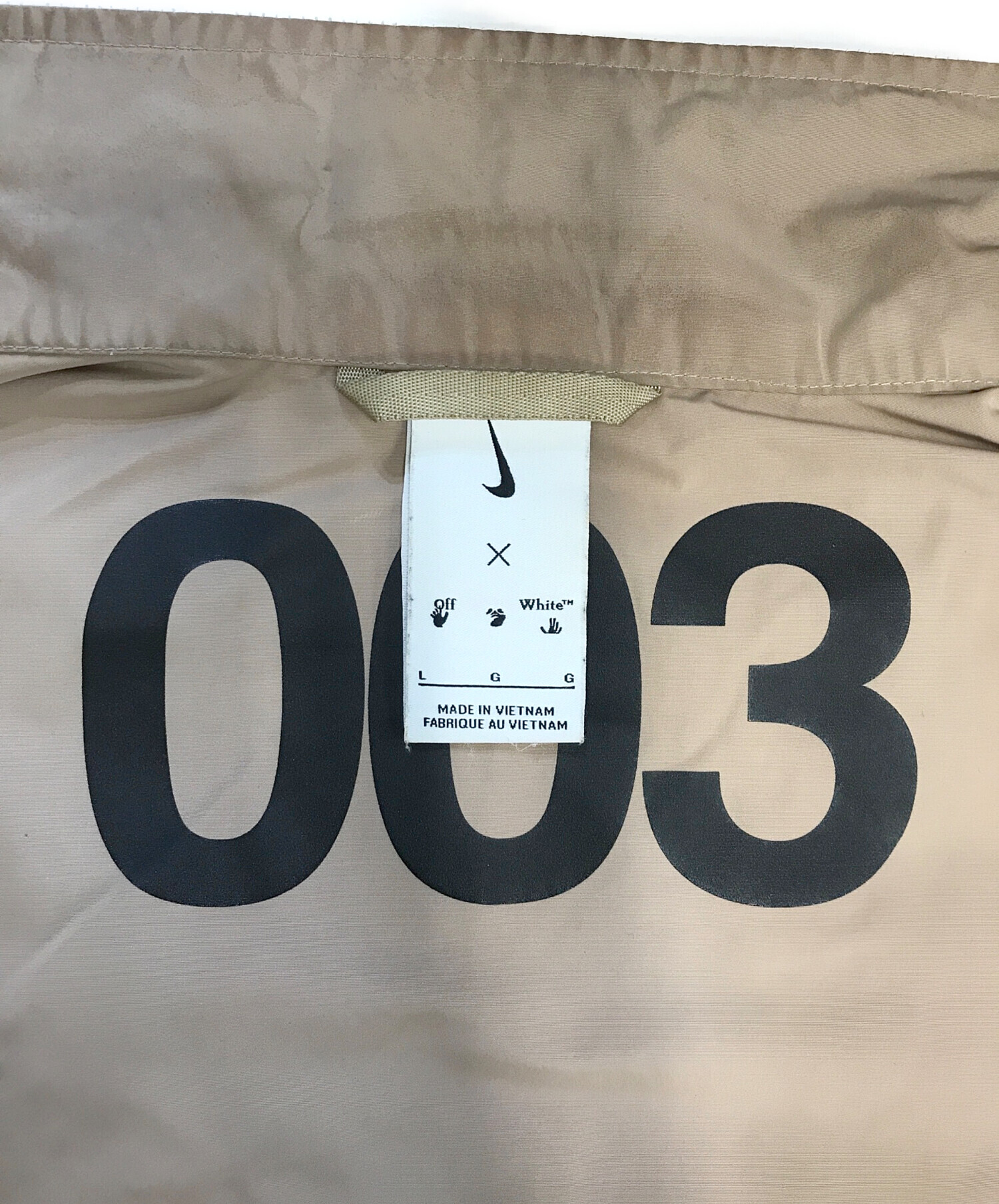中古・古着通販】NIKE (ナイキ) OFFWHITE (オフホワイト) AS M NRG OFF