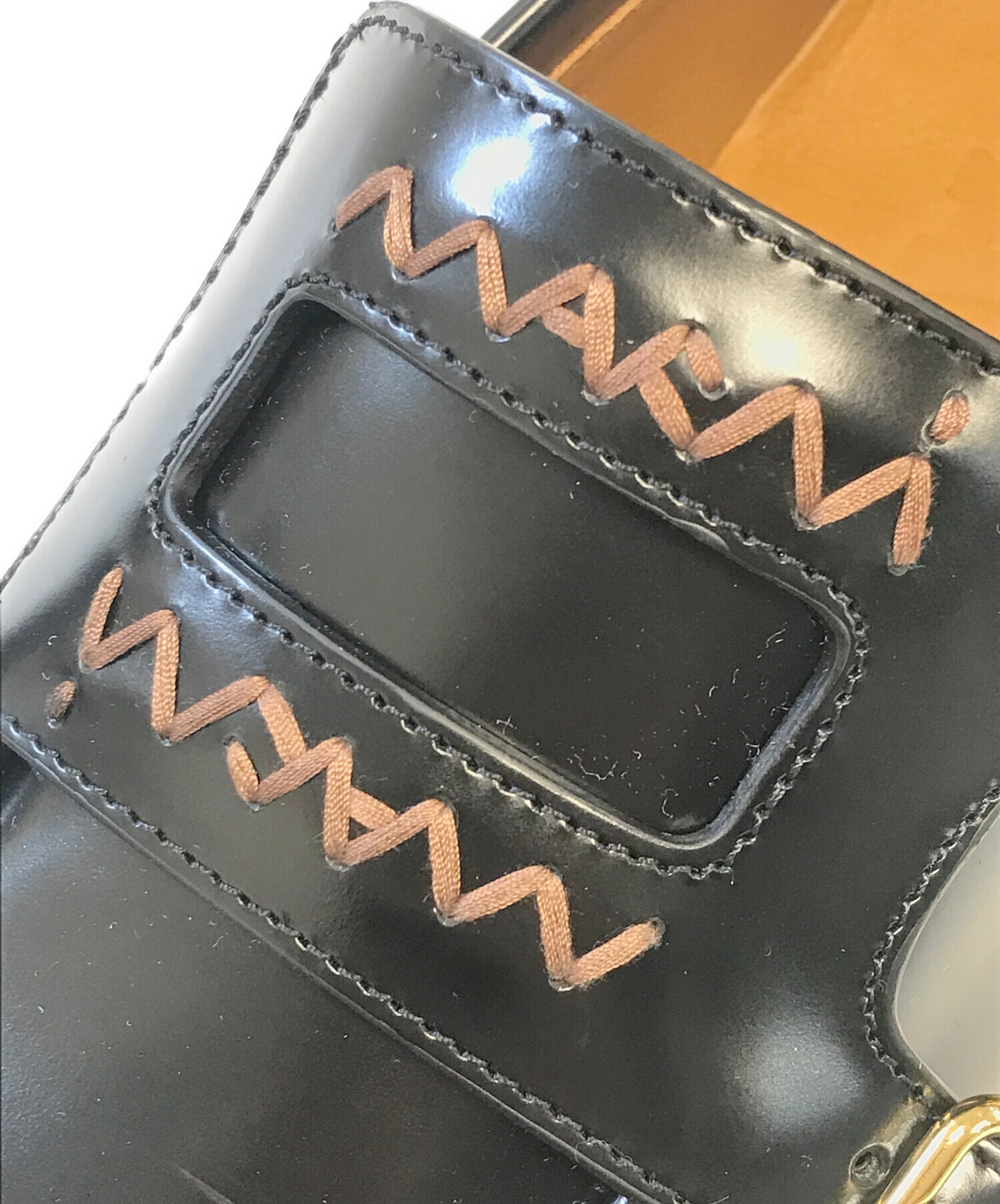 中古・古着通販】MARNI (マルニ) ダブルバックルローファー ブラック