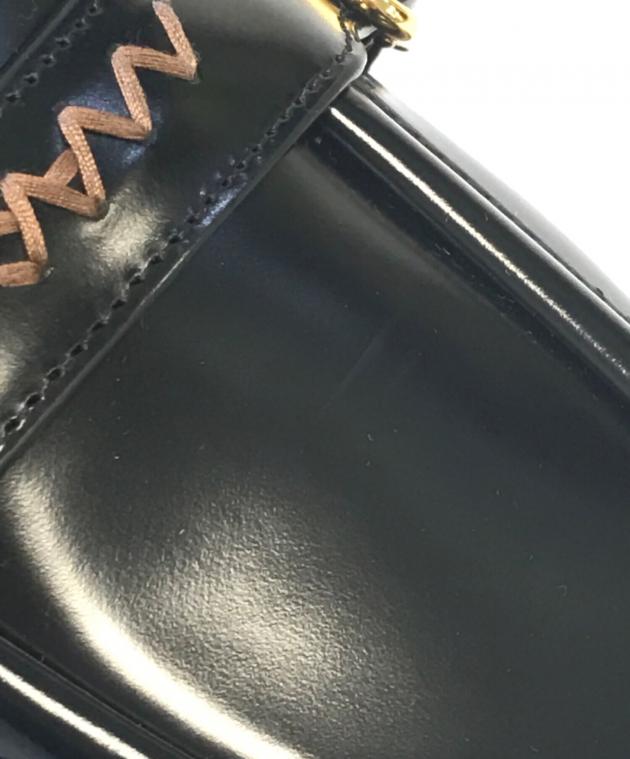 中古・古着通販】MARNI (マルニ) ダブルバックルローファー ブラック