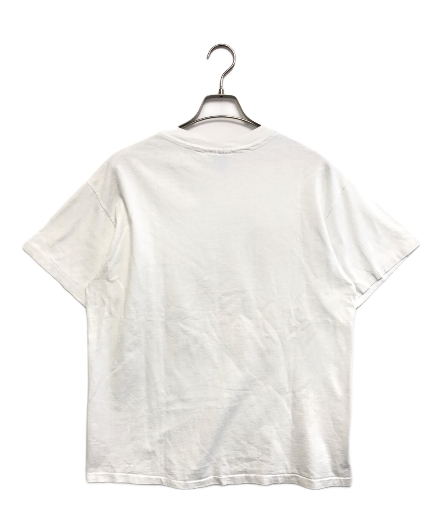 中古・古着通販】Hanes (ヘインズ) プリントTシャツ ホワイト サイズ:L 