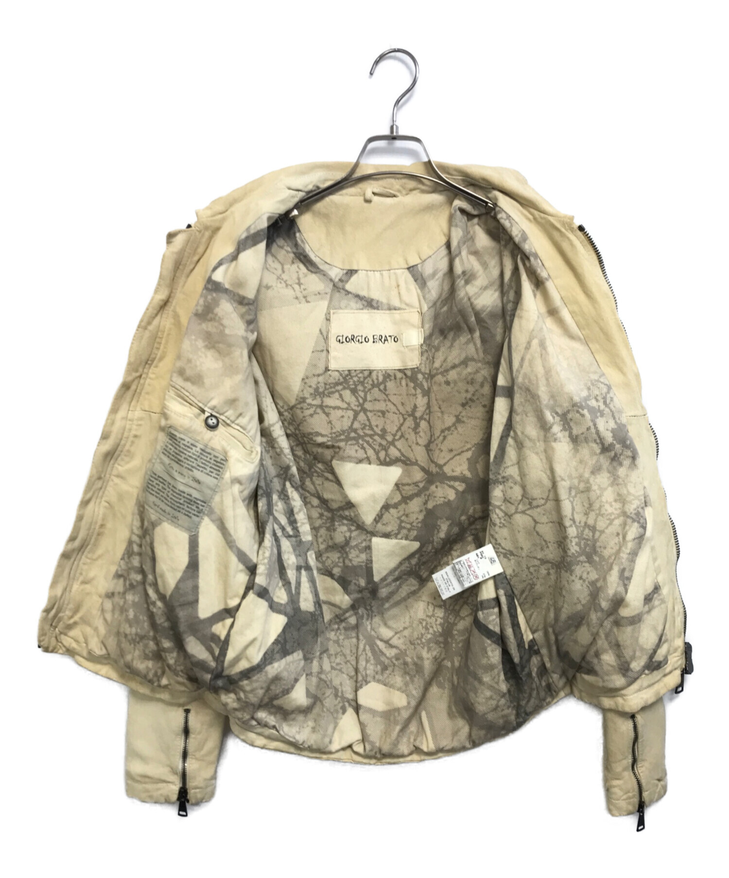 中古・古着通販】GIORGIO BRATO (ジョルジョブラッド) シープレザー