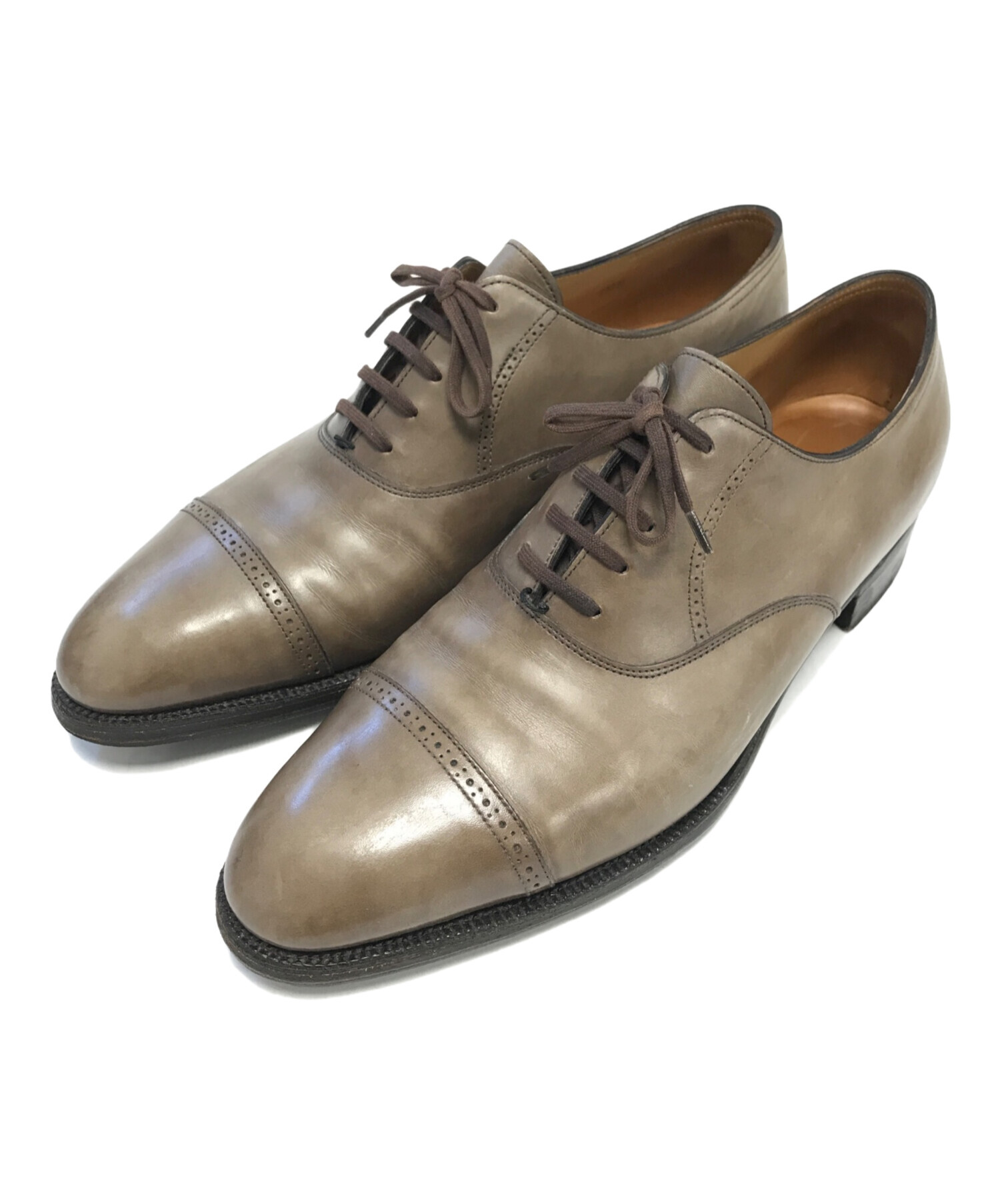 JOHN LOBB ビジネス・ドレスシューズ 7(25.5cm位) 茶系 【古着】【中古】 JOHN LOBB ビジネス・ドレスシューズ 7(25.5cm位) 茶系 【古着