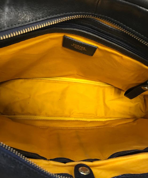 中古・古着通販】PORTER (ポーター) レザーブリーフケース サイズ:表記