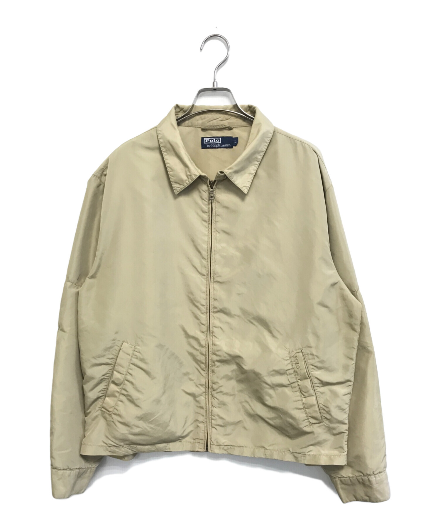 【美品】 POLO Ralph Lauren ブルゾン Ｌサイズ 中古・古着通販】POLO RALPH LAUREN (ポロ・ラルフローレン) ナイロン