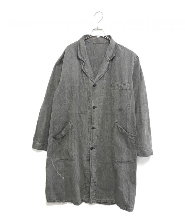 アトリエまりこ　日本製　コート　ヴィンテージ 中古・古着通販】VINTAGE (ヴィンテージ) アトリエコート グレー