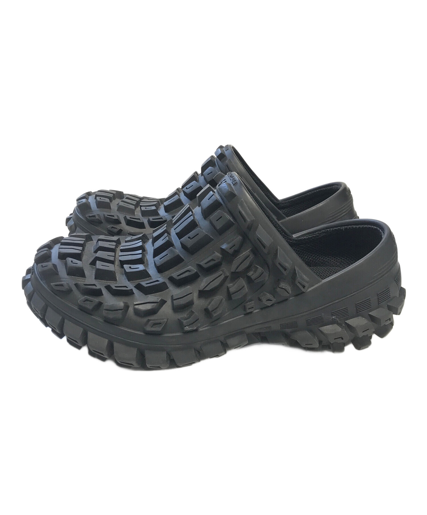 中古・古着通販】BALENCIAGA (バレンシアガ) DEFENDER CLOG ブラック