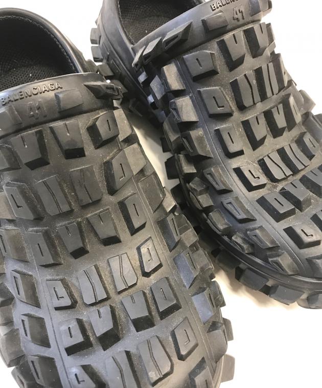 中古・古着通販】BALENCIAGA (バレンシアガ) DEFENDER CLOG ブラック