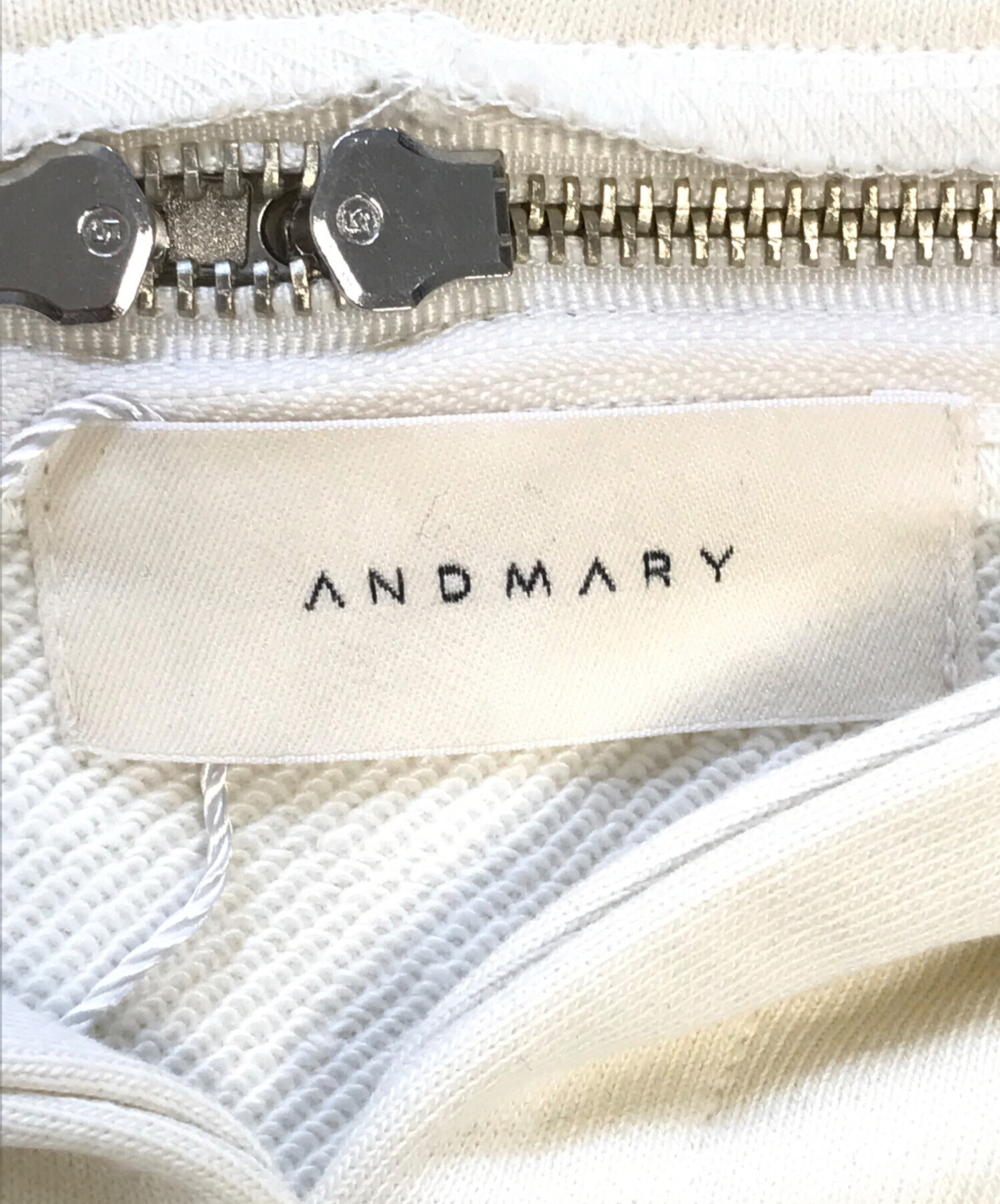 中古・古着通販】andmary (アンドマリー) Camila mini dress ホワイト