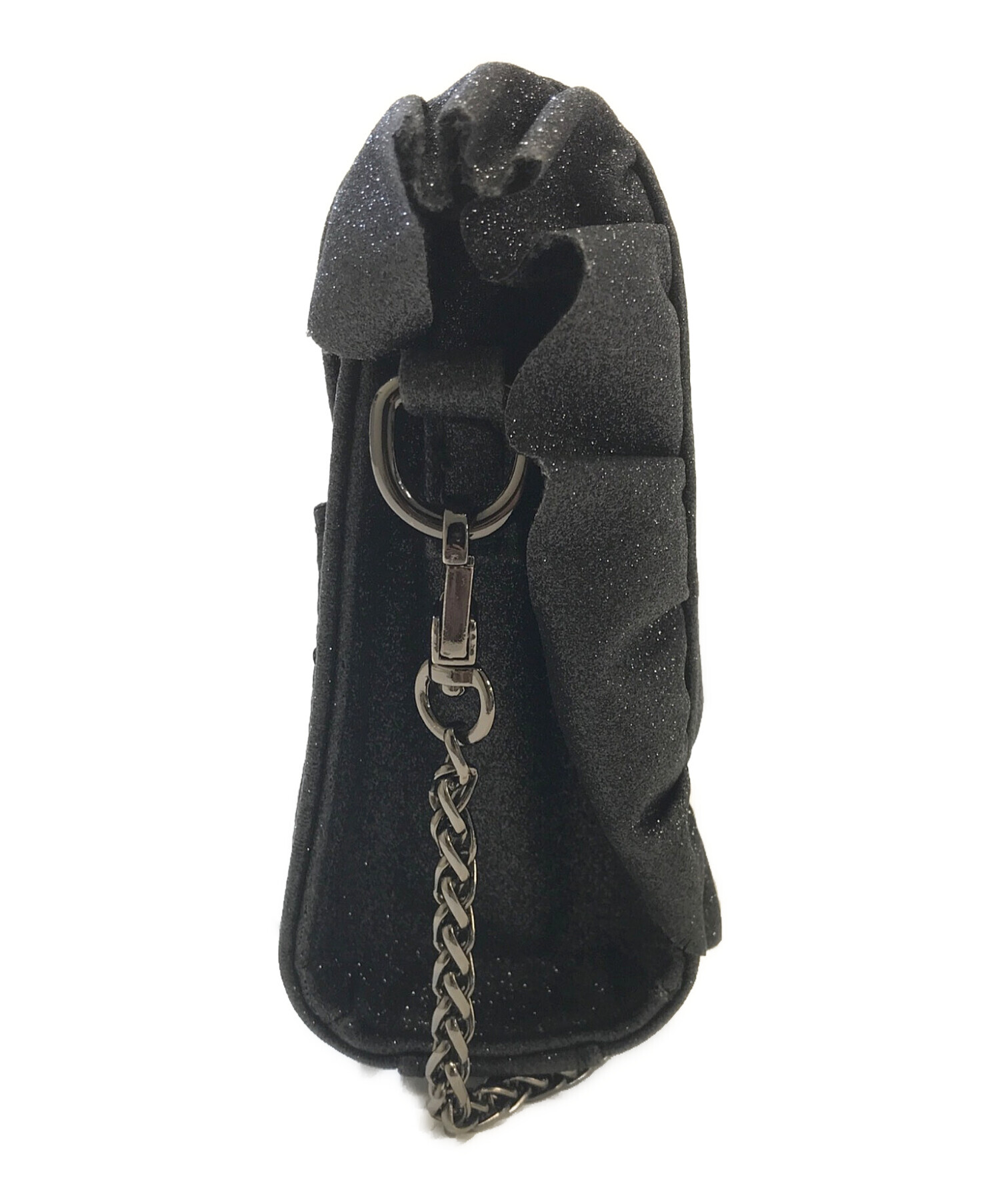 中古・古着通販】JILTU (ジルチュ) petit frill shoulder bag ブラック