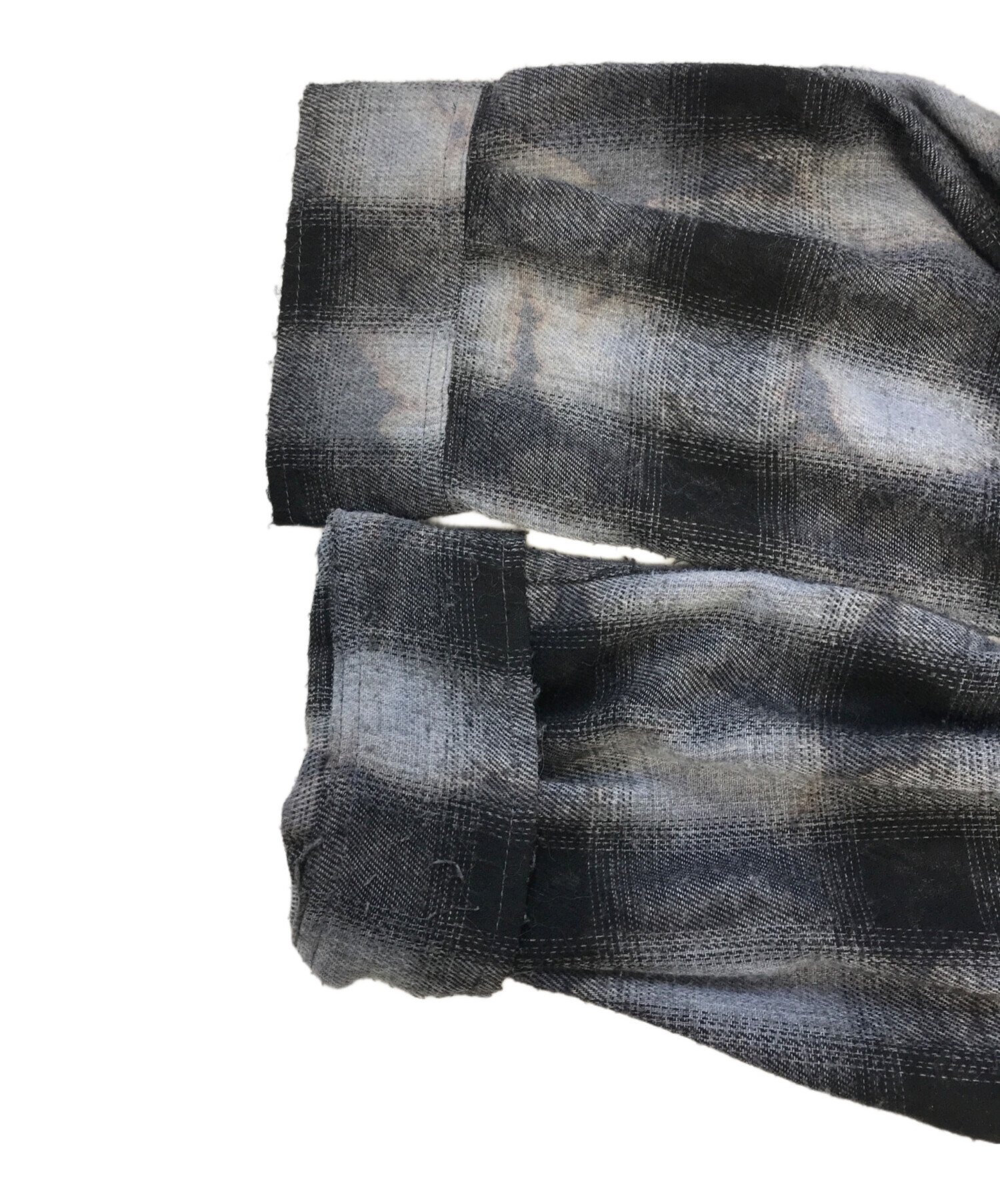 【中古】 Breath（vol．28） 中古・古着通販】BREATH (ブレス) COLLAR LESS SHIRT ブラック×グレー