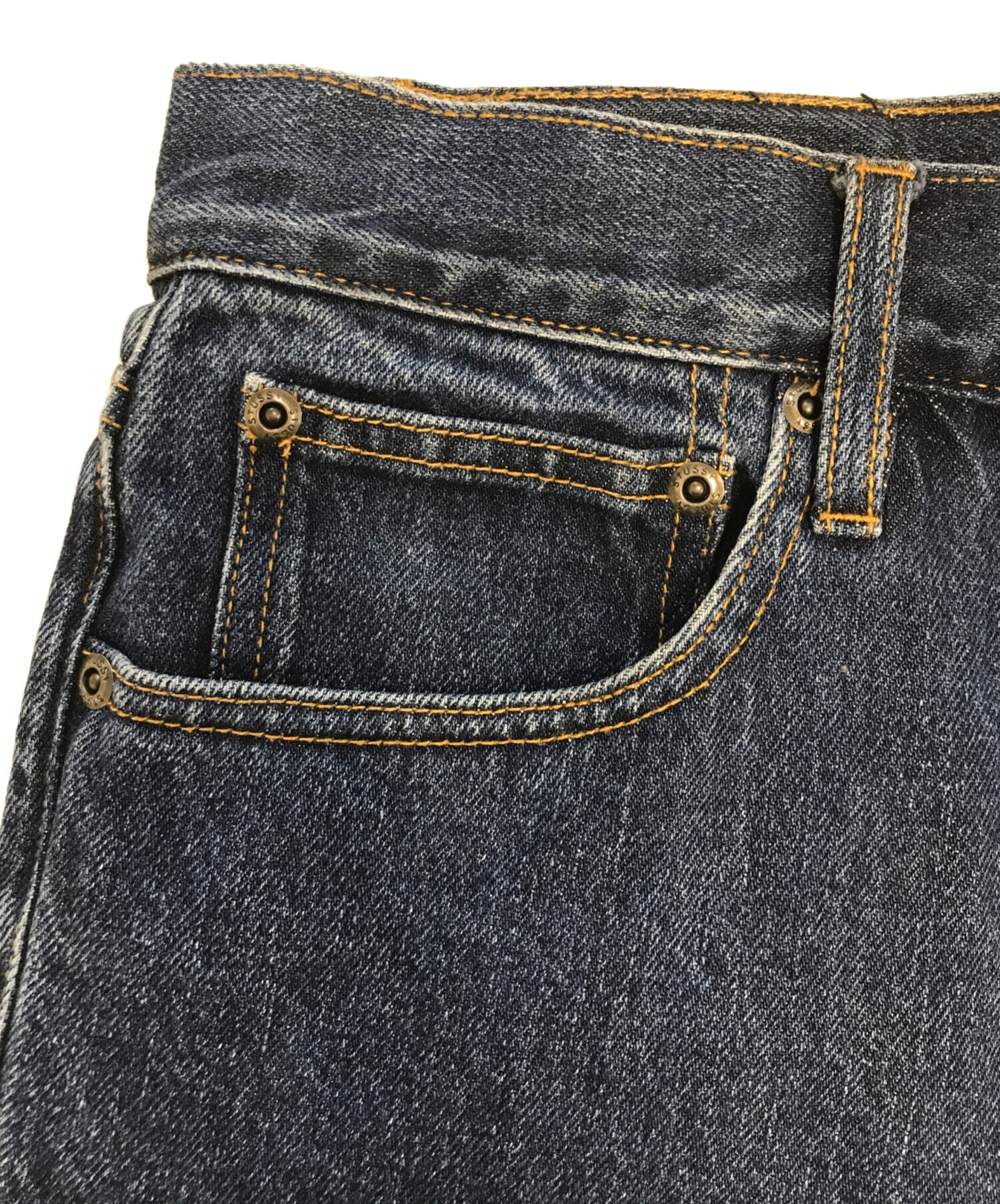 中古・古着通販】stussy (ステューシー) デニムパンツ インディゴ