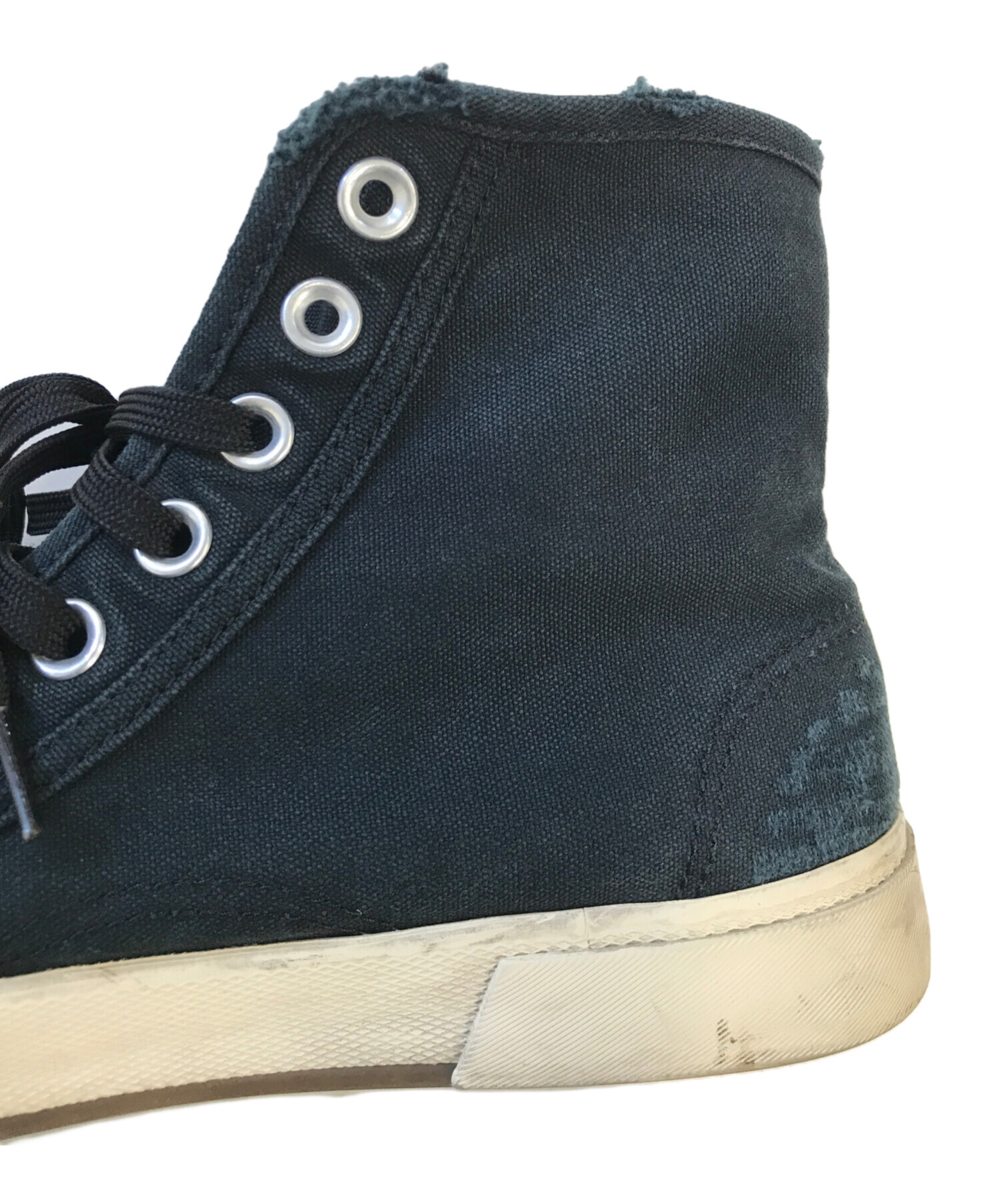 中古・古着通販】BALENCIAGA (バレンシアガ) 加工ハイカットスニーカー 