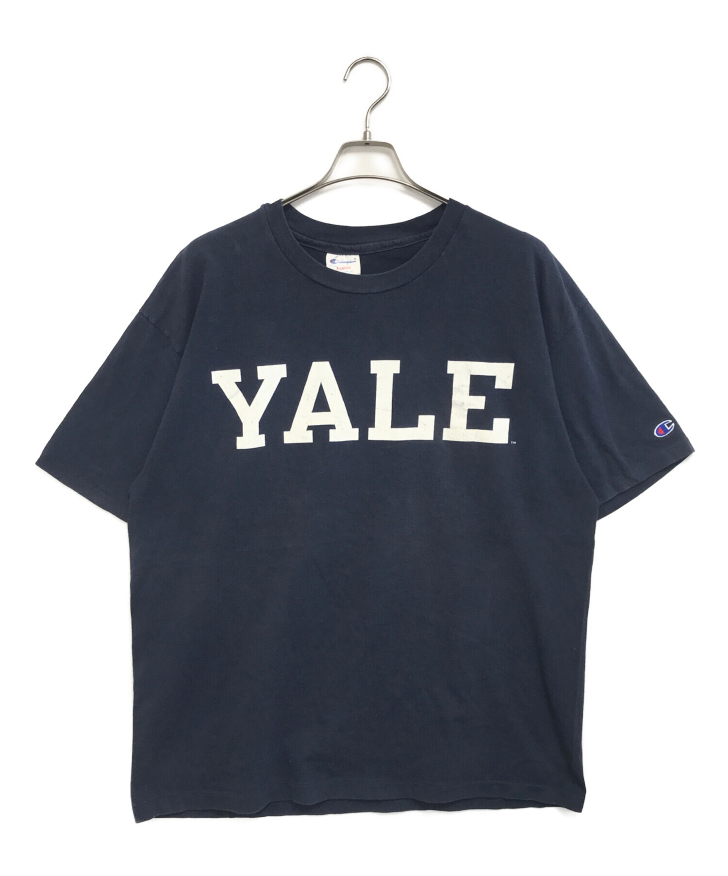 中古・古着通販】Champion (チャンピオン) Tシャツ ネイビー サイズ:X 