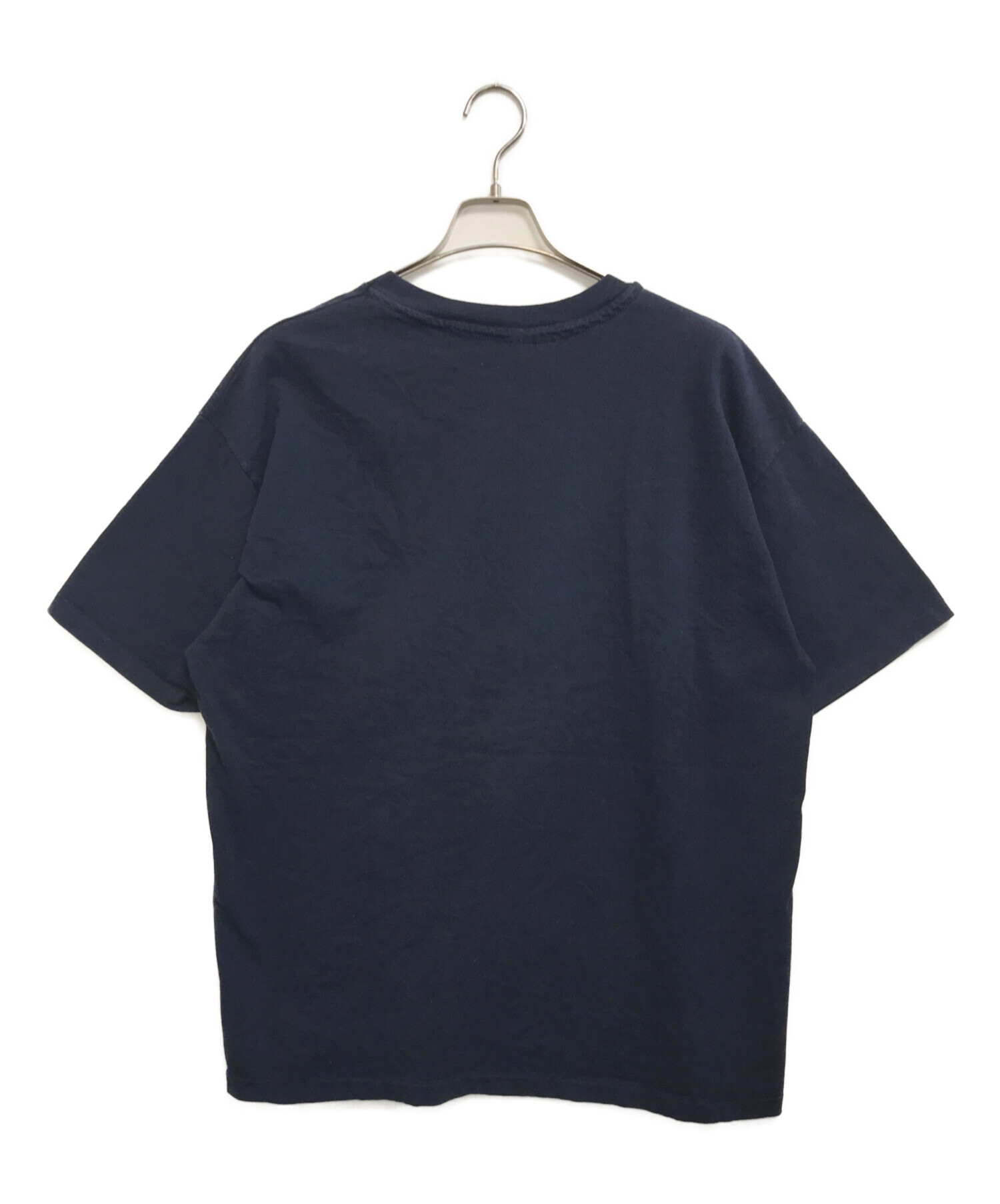 Champion ネイビー シャツ Navy 12 M チャンピオンバータグ 中古・古着通販】Champion (チャンピオン) Tシャツ ネイビー サイズ:X
