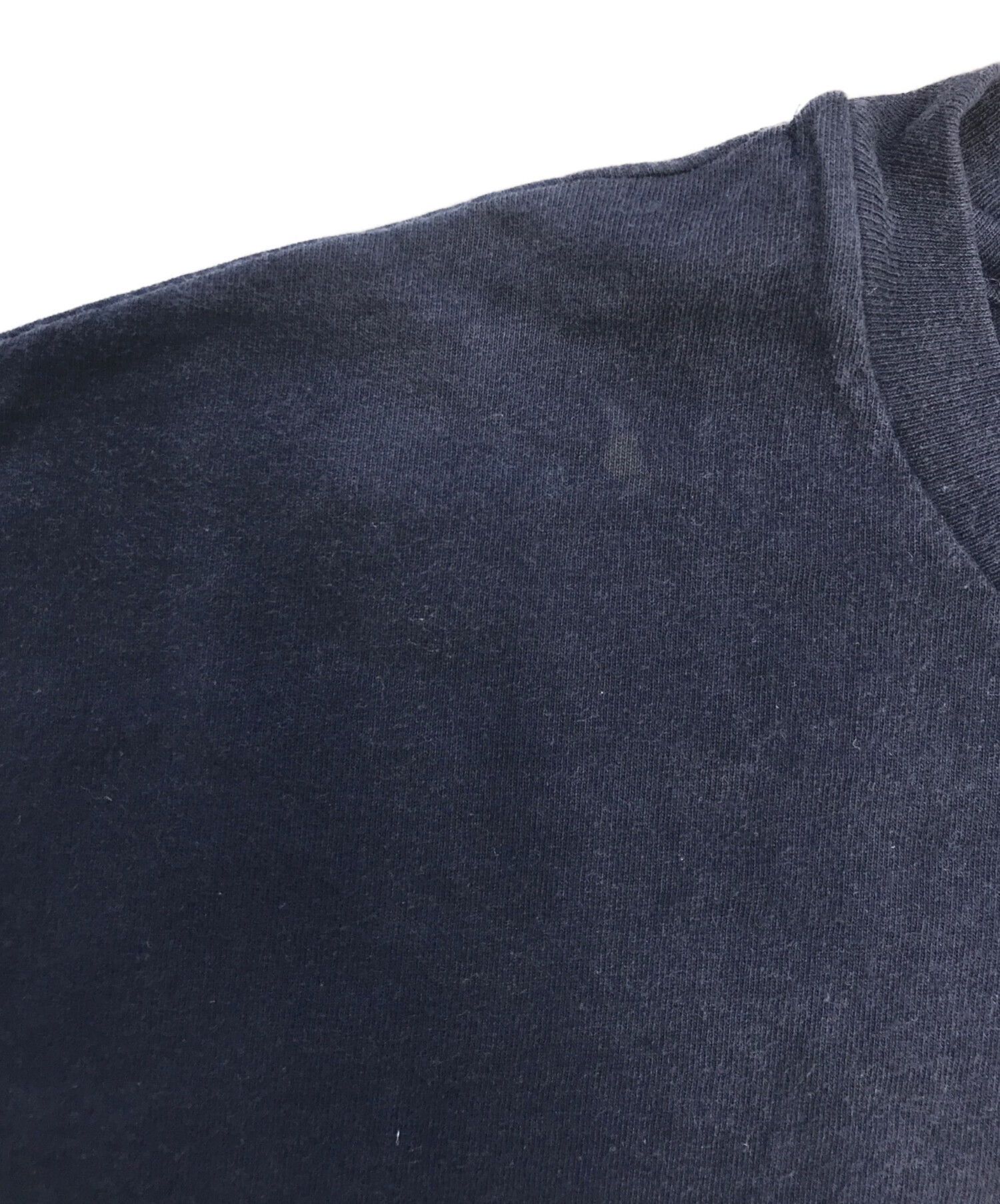 Champion ネイビー シャツ Navy 12 M チャンピオンバータグ 中古・古着通販】Champion (チャンピオン) Tシャツ ネイビー サイズ:X