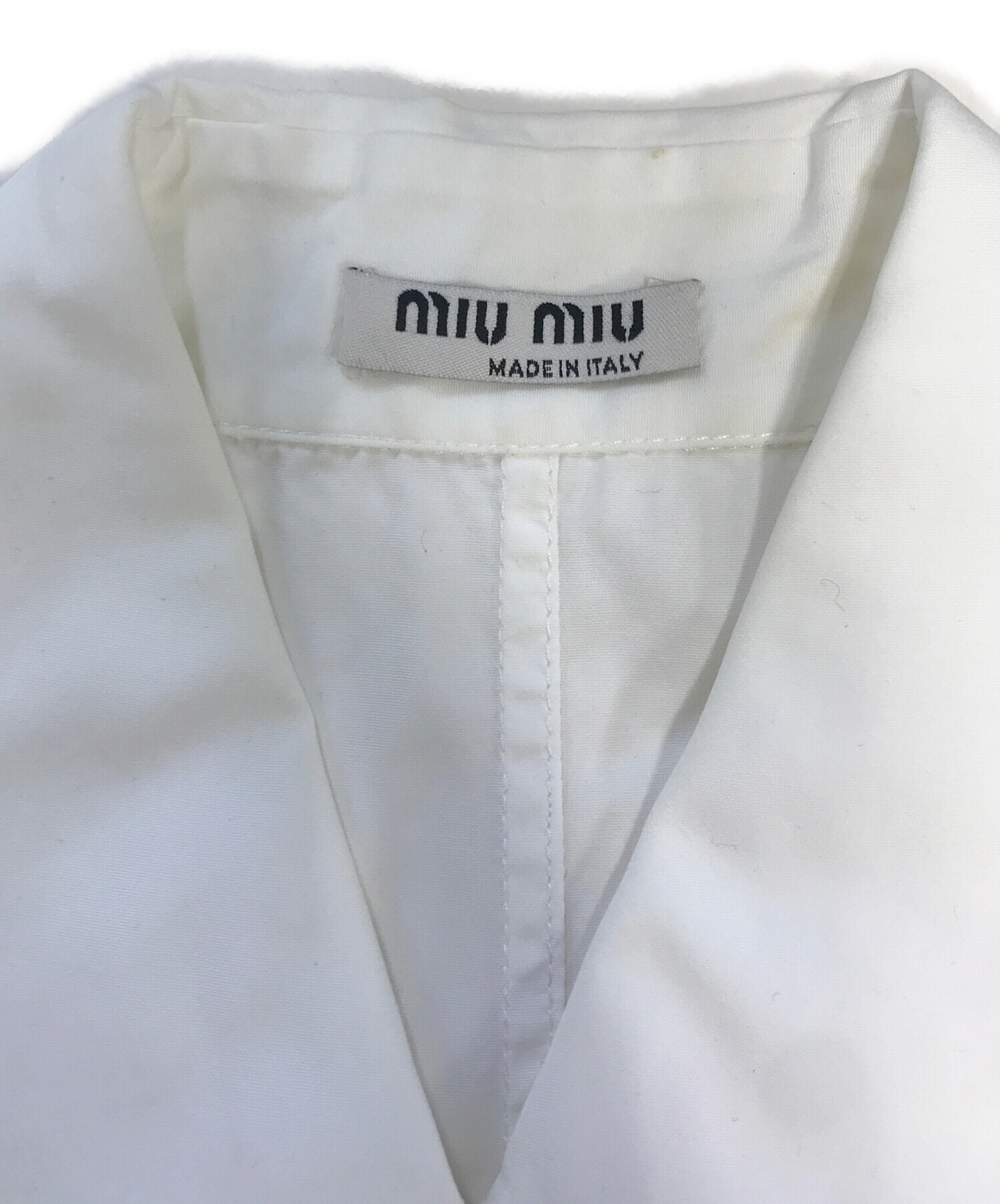 中古・古着通販】MIU MIU (ミュウミュウ) ノースリーブブラウス
