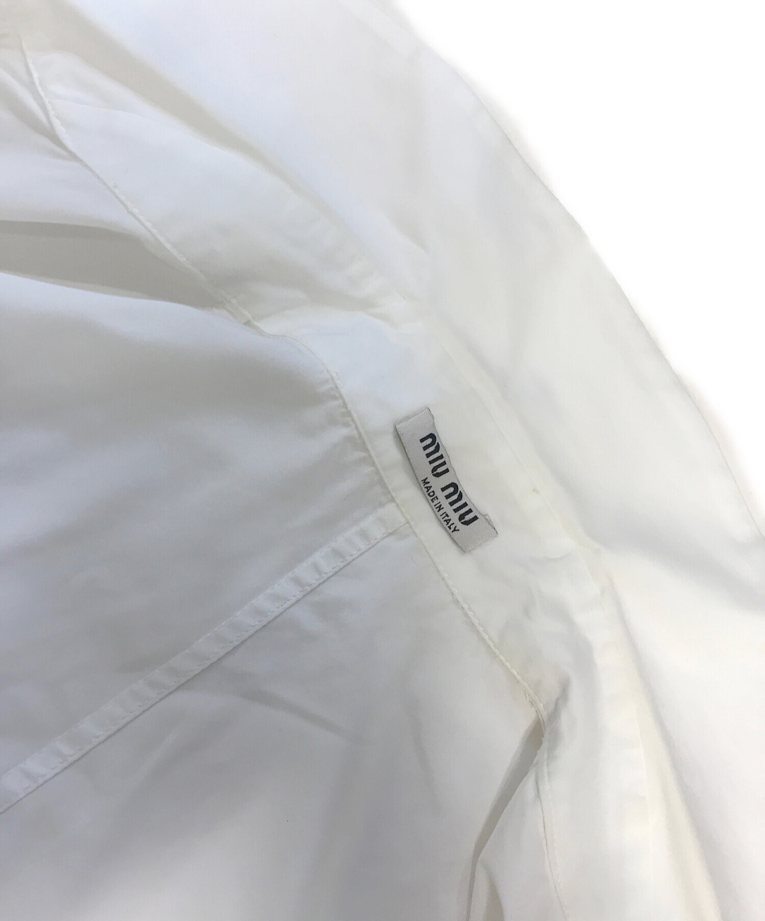 中古・古着通販】MIU MIU (ミュウミュウ) ノースリーブブラウス