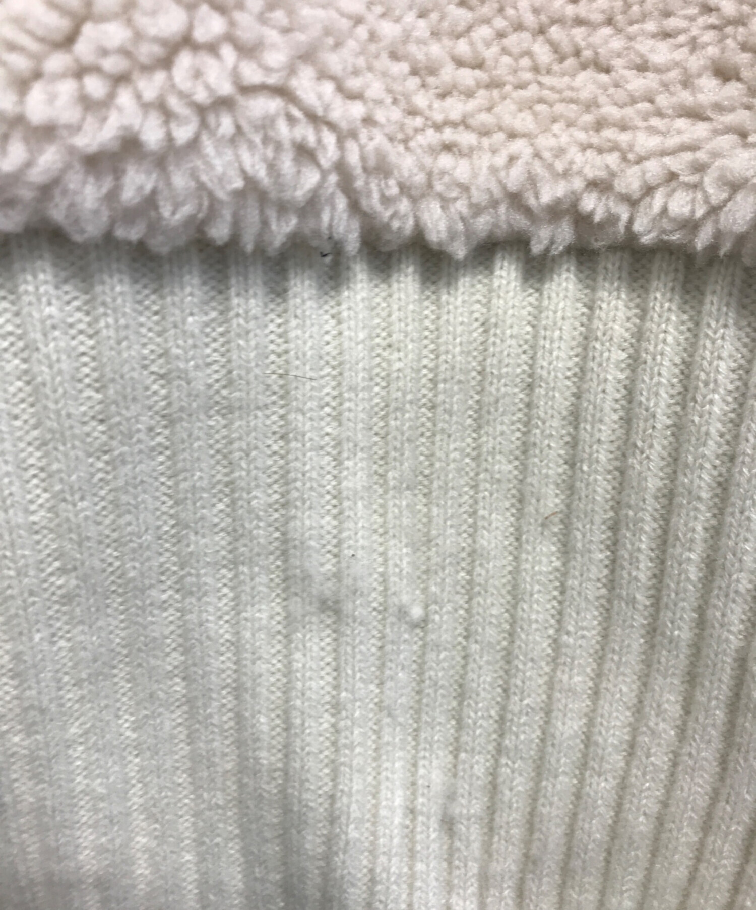 中古・古着通販】ANDMARY (アンドマリー) Fluffy zip up jacket