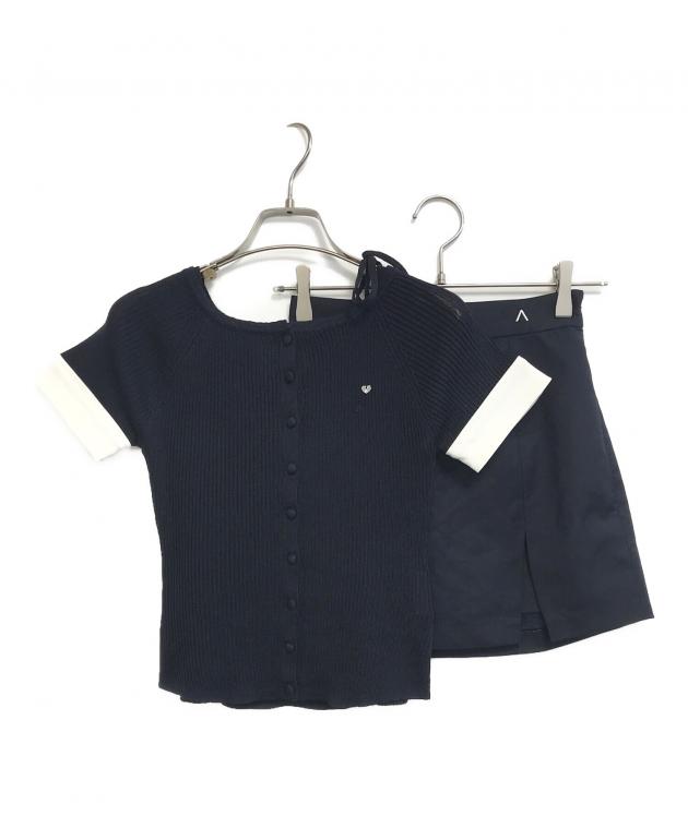 中古・古着通販】ANDMARY (アンドマリー) Lulu silky knit set up