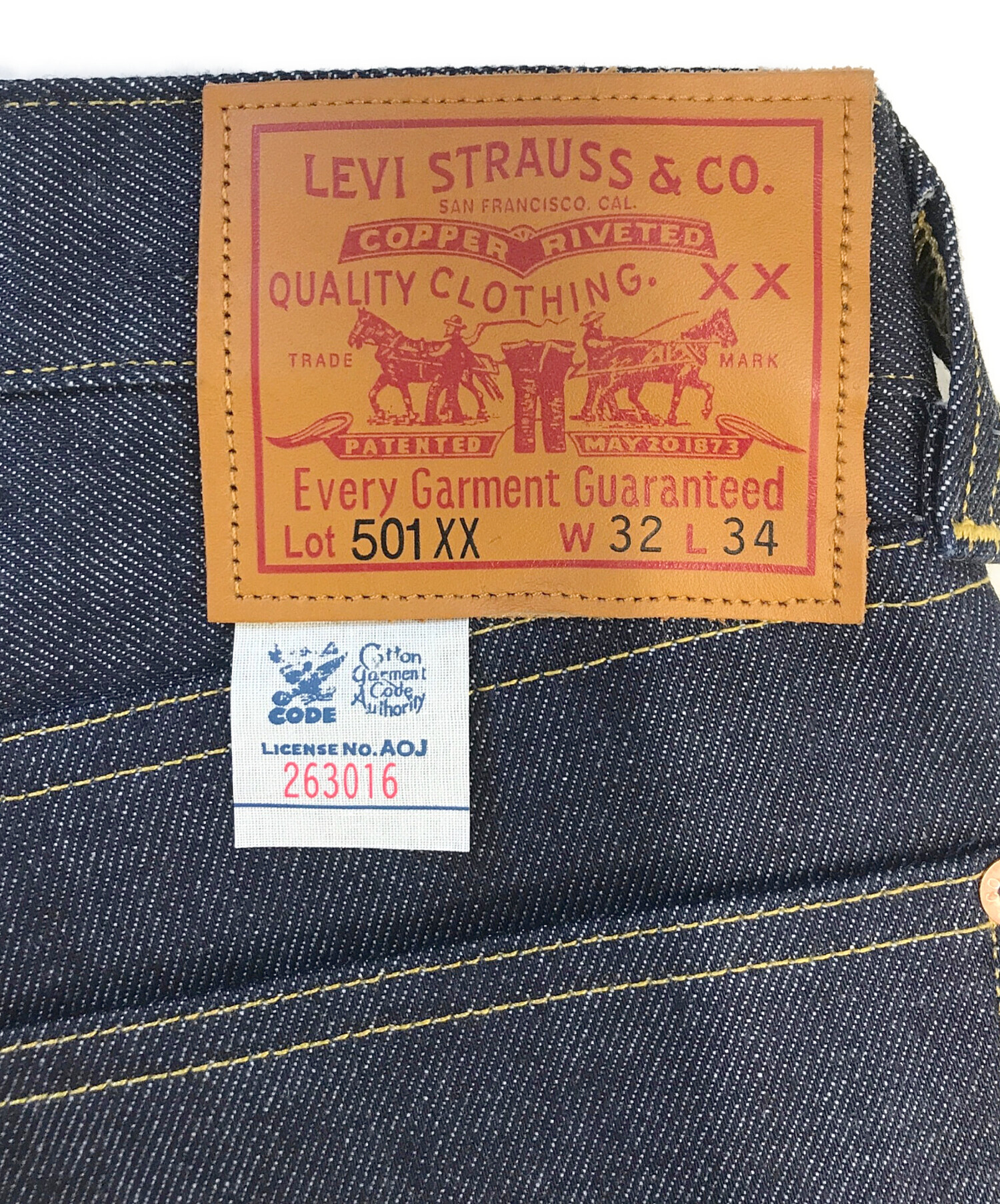 中古・古着通販】LEVI'S VINTAGE CLOTHING (リーバイス ビンテージ