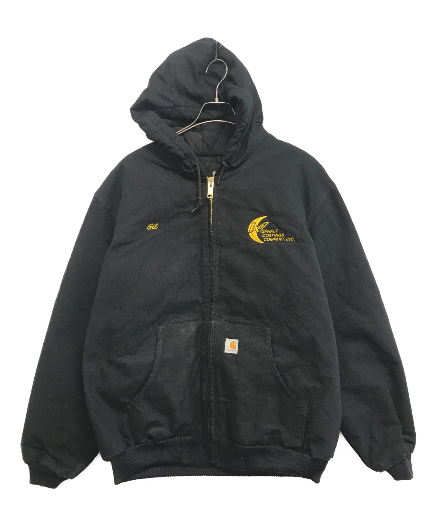 カーハート アクティブジャケット Mサイズ ブラック 中古・古着通販】CarHartt (カーハート) アクティブジャケット