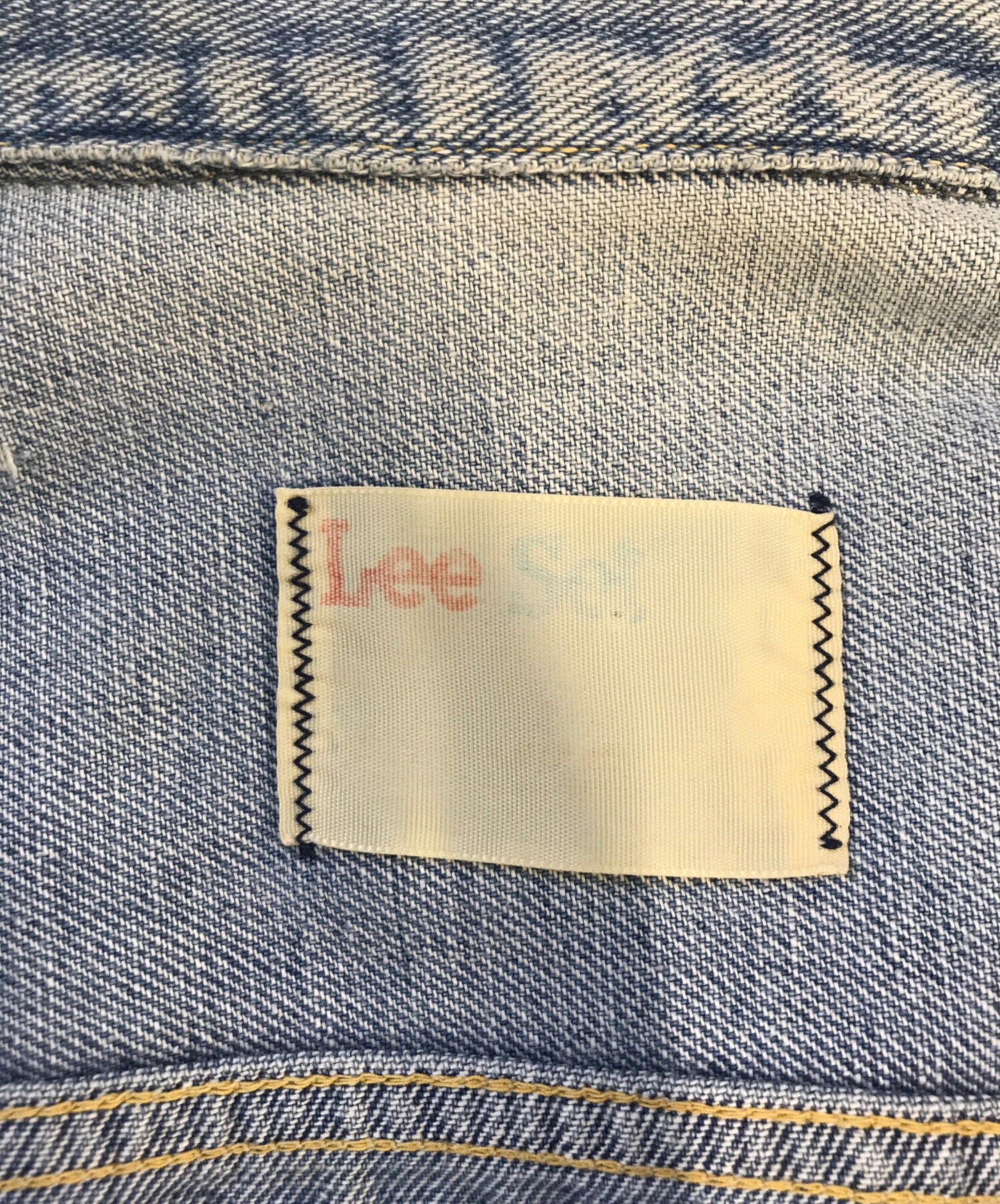 中古・古着通販】LEE (リー) デニムジャケット インディゴ サイズ:表記
