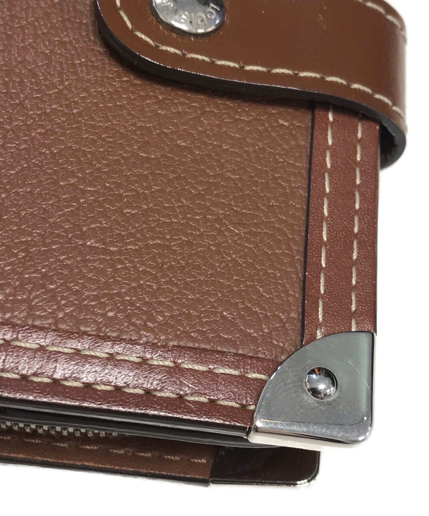 中古・古着通販】LOUIS VUITTON (ルイ ヴィトン) レザーコンパクト
