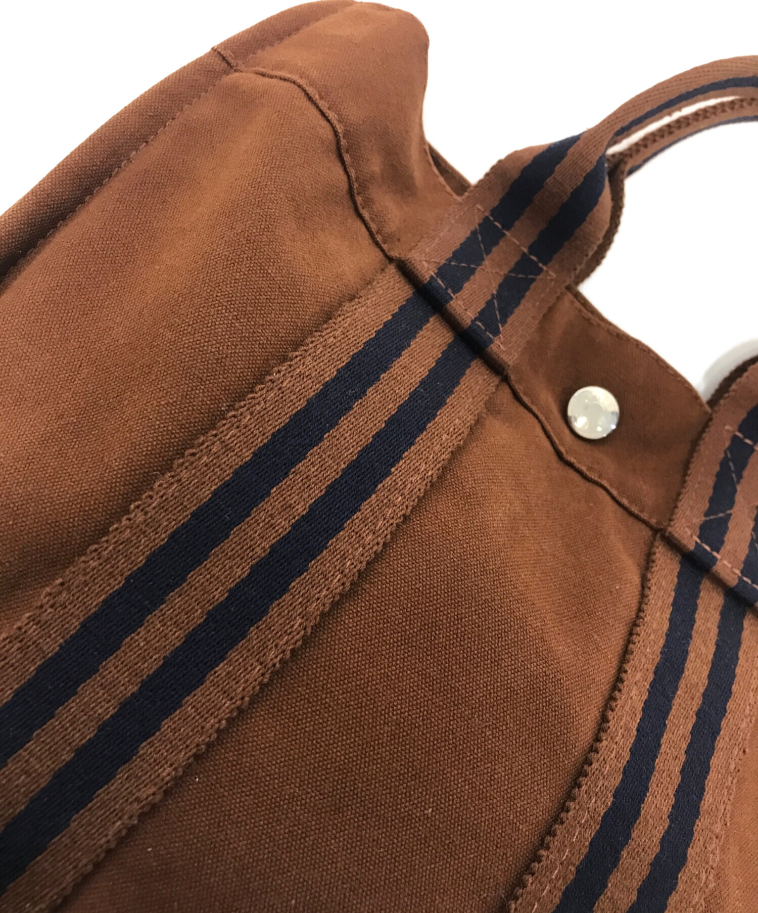 HERMES フールトゥ PM ハンドバッグ ブラウン 中古・古着通販】HERMES (エルメス) フールトゥPMハンドバッグ