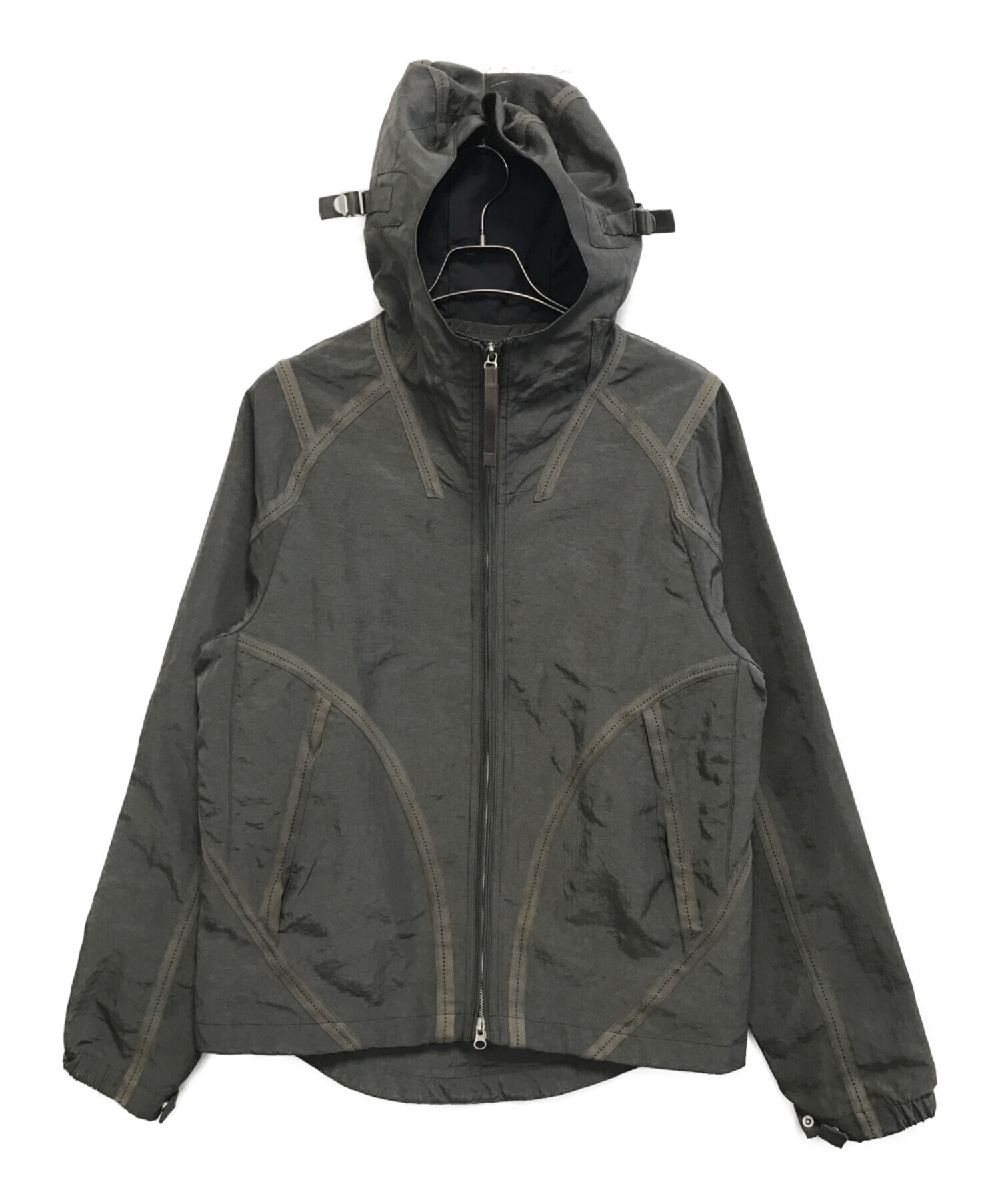 中古・古着通販】san san gear (サンサンギア) WEBBING JACKET グレー