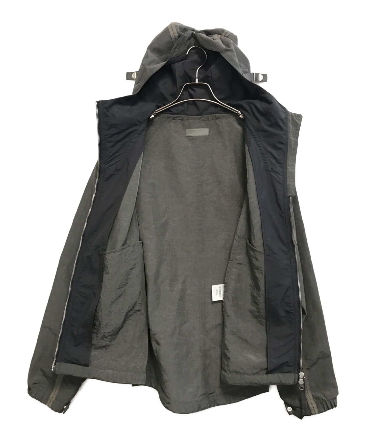 中古・古着通販】san san gear (サンサンギア) WEBBING JACKET グレー