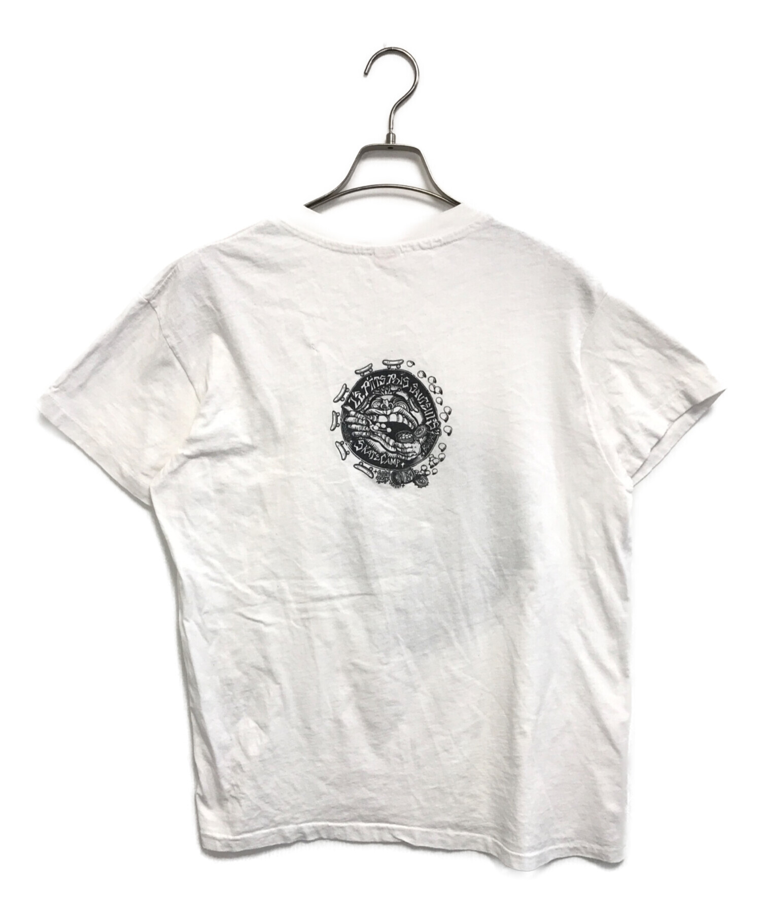 中古・古着通販】Hanes (ヘインズ) プリントTシャツ ホワイト サイズ:L
