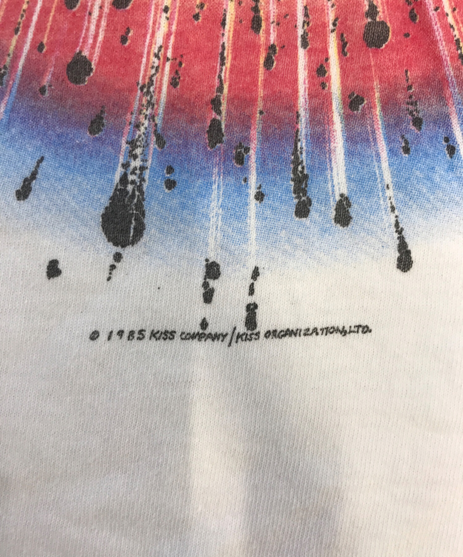 中古・古着通販】バンドTシャツ (バンドTシャツ) 80s kiss(キッス