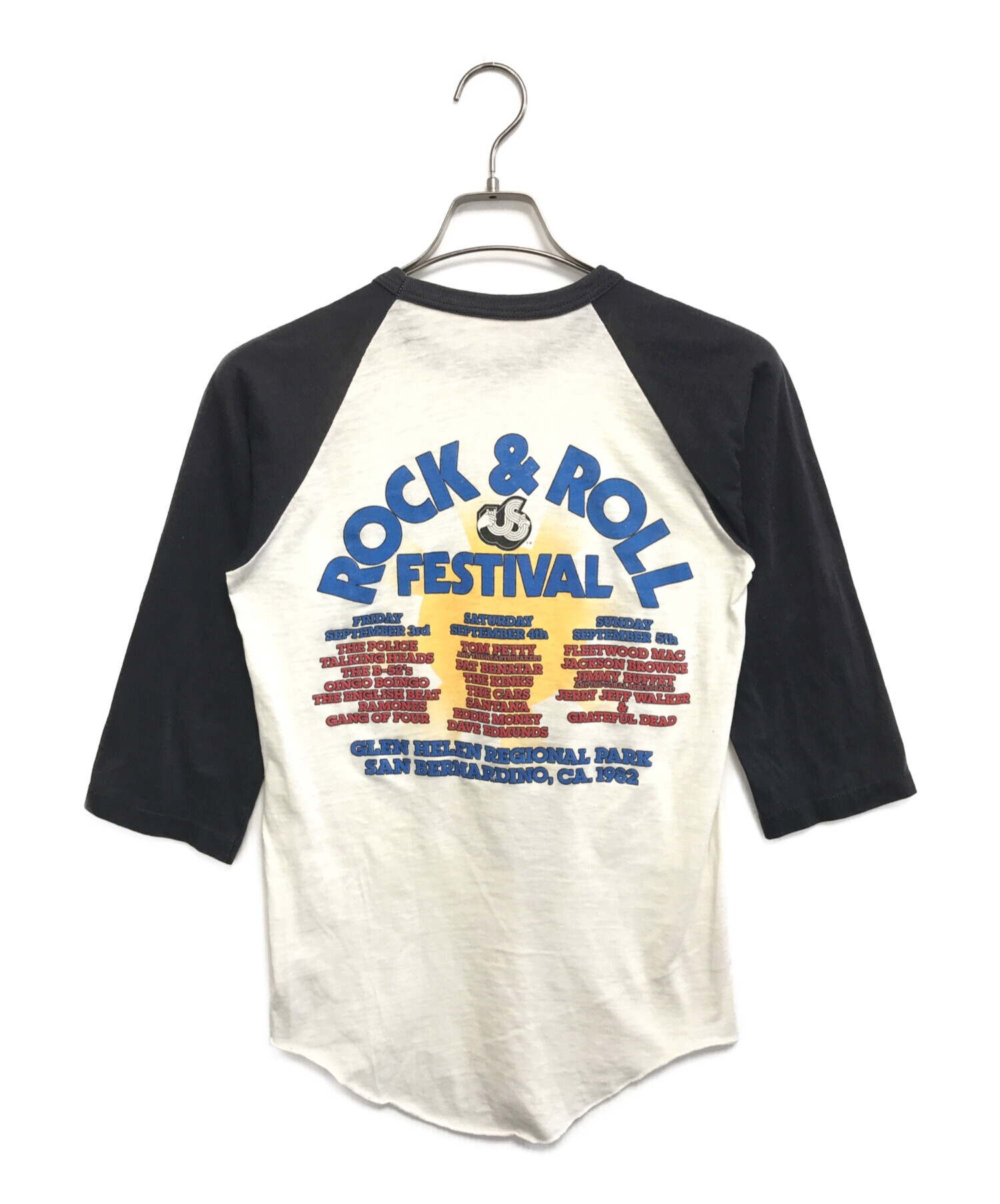 中古・古着通販】VINTAGE (ヴィンテージ) ラグランカットソー ホワイト