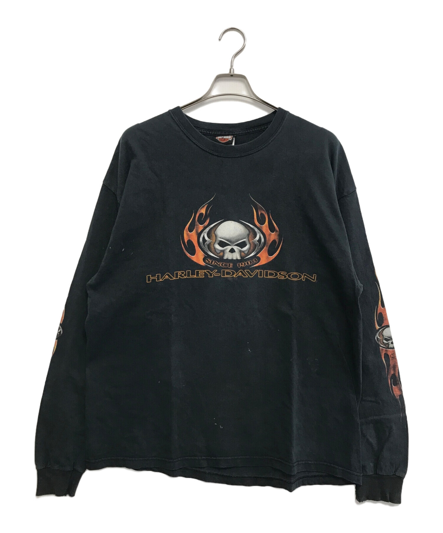 中古・古着通販】HARLEY-DAVIDSON (ハーレーダビッドソン) 袖プリ