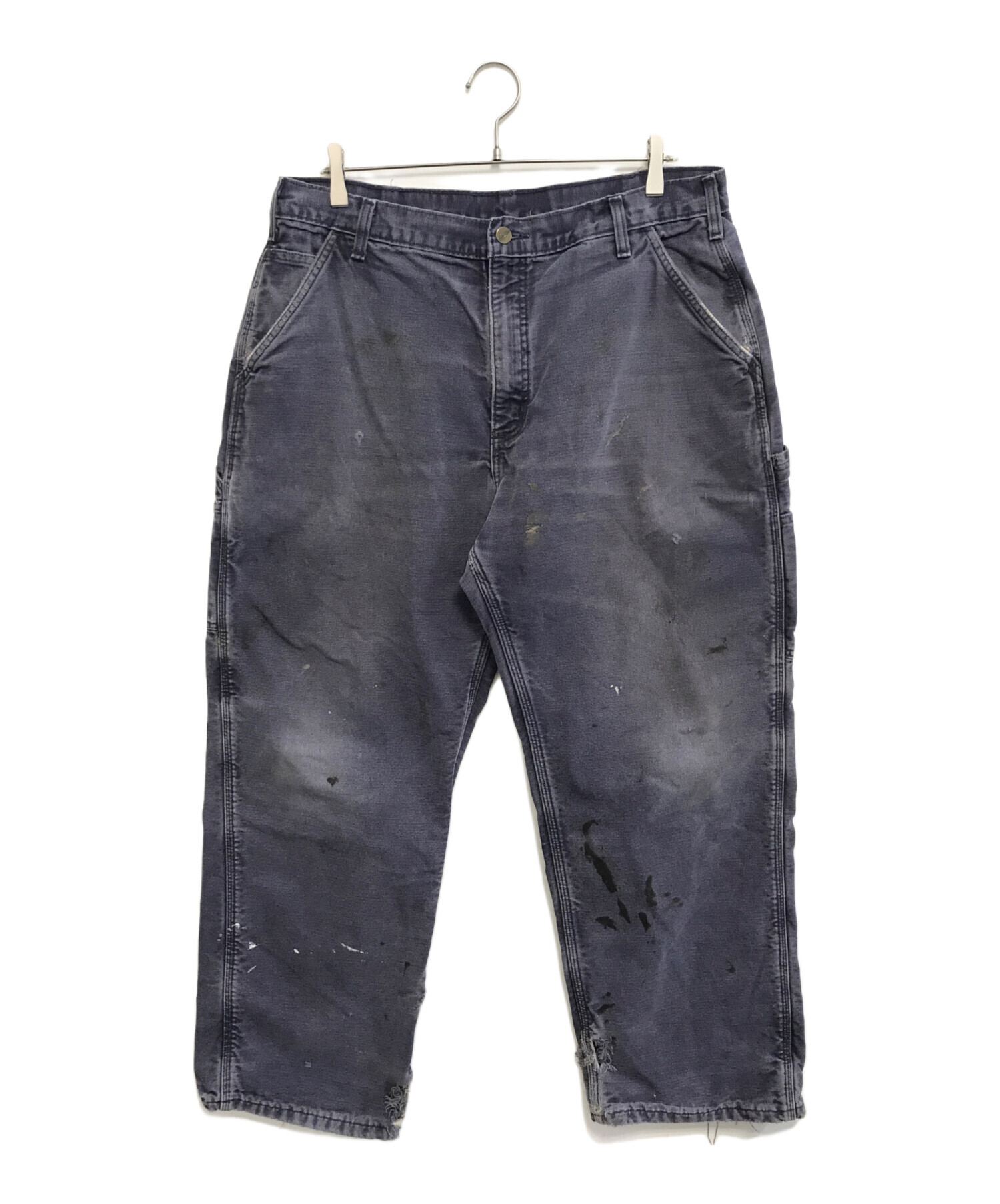 y*o様 Carhartt ペインターパンツ 38 x 30 ネイビー　ダック地 中古・古着通販】CarHartt (カーハート) ペインターパンツ ネイビー