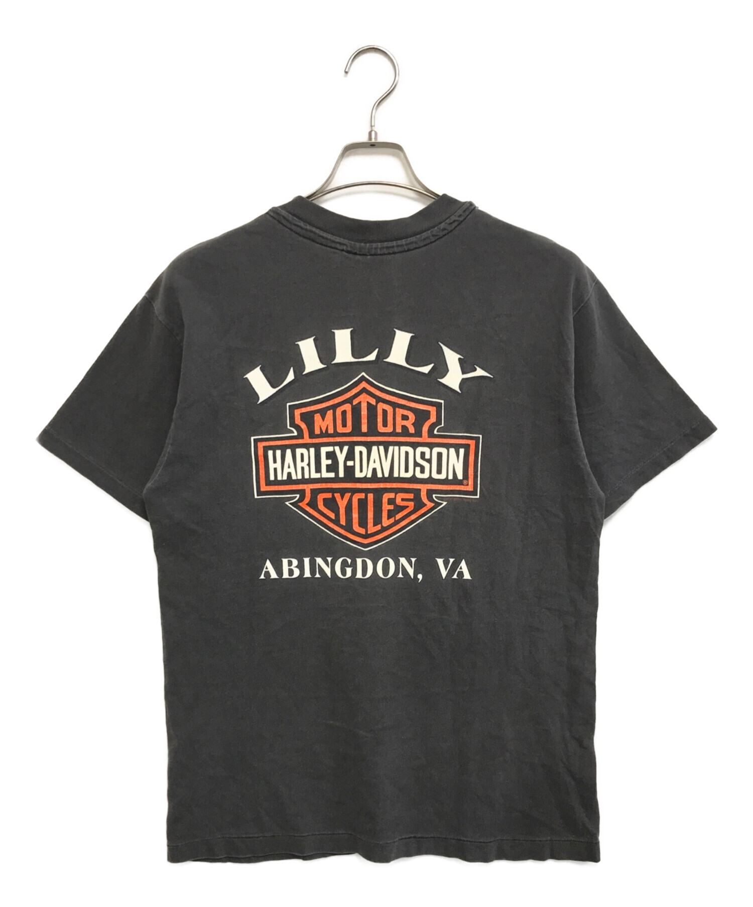 【USA古着】ハーレーダビッドソン Tシャツ6XL コンドル　機関車　レトロ 中古・古着通販】モーターサイクルTシャツ (モーターサイクルTシャツ