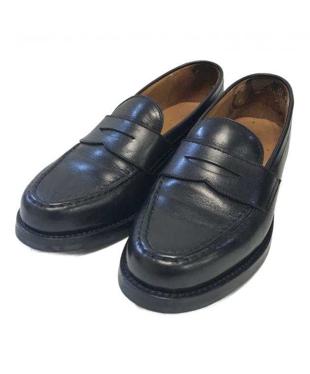 中古・古着通販】HARROGATE (ハロゲイト) ローファー ブラック サイズ