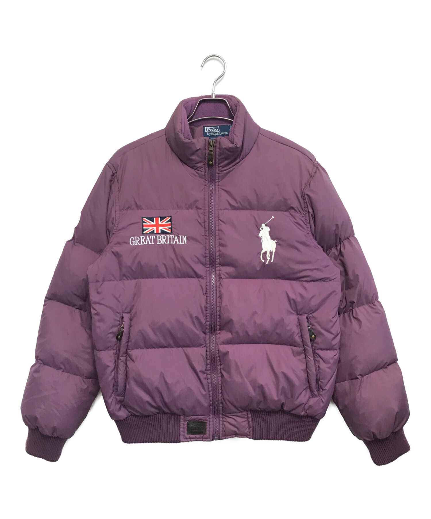 ダウン ラルフローレン 12M(80cm) 紫 中古・古着通販】POLO RALPH LAUREN (ポロ・ラルフローレン) ビッグ