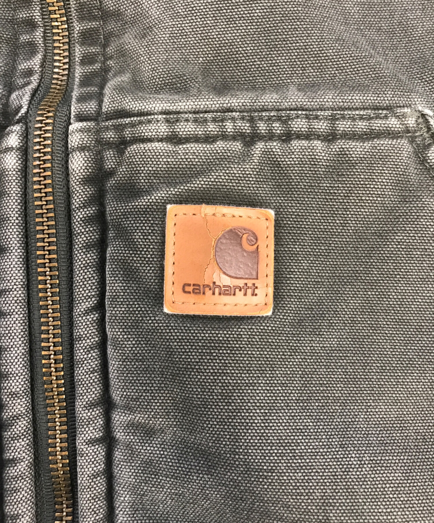 中古・古着通販】CarHartt (カーハート) 裏ボアダックベスト モス