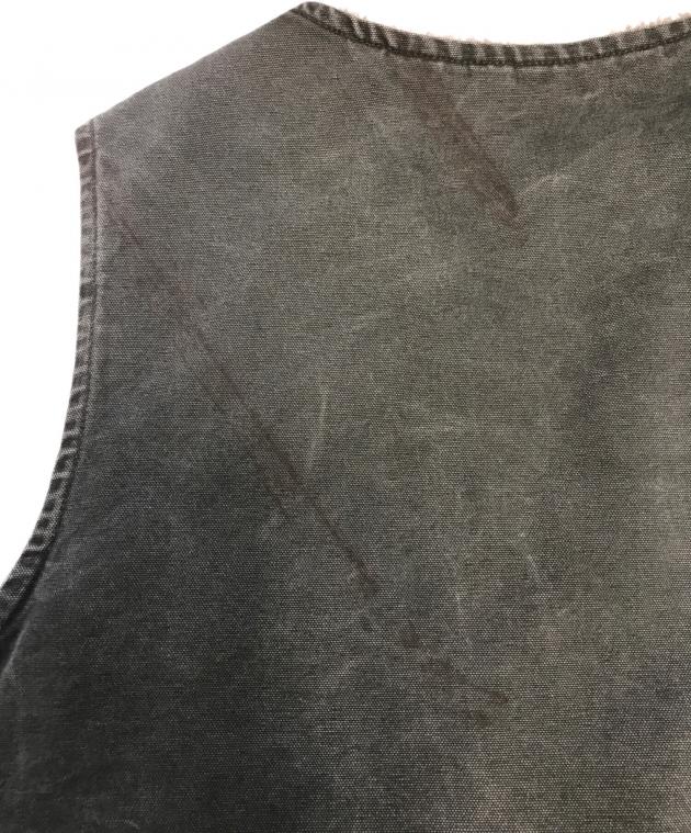 中古・古着通販】CarHartt (カーハート) 裏ボアダックベスト モス