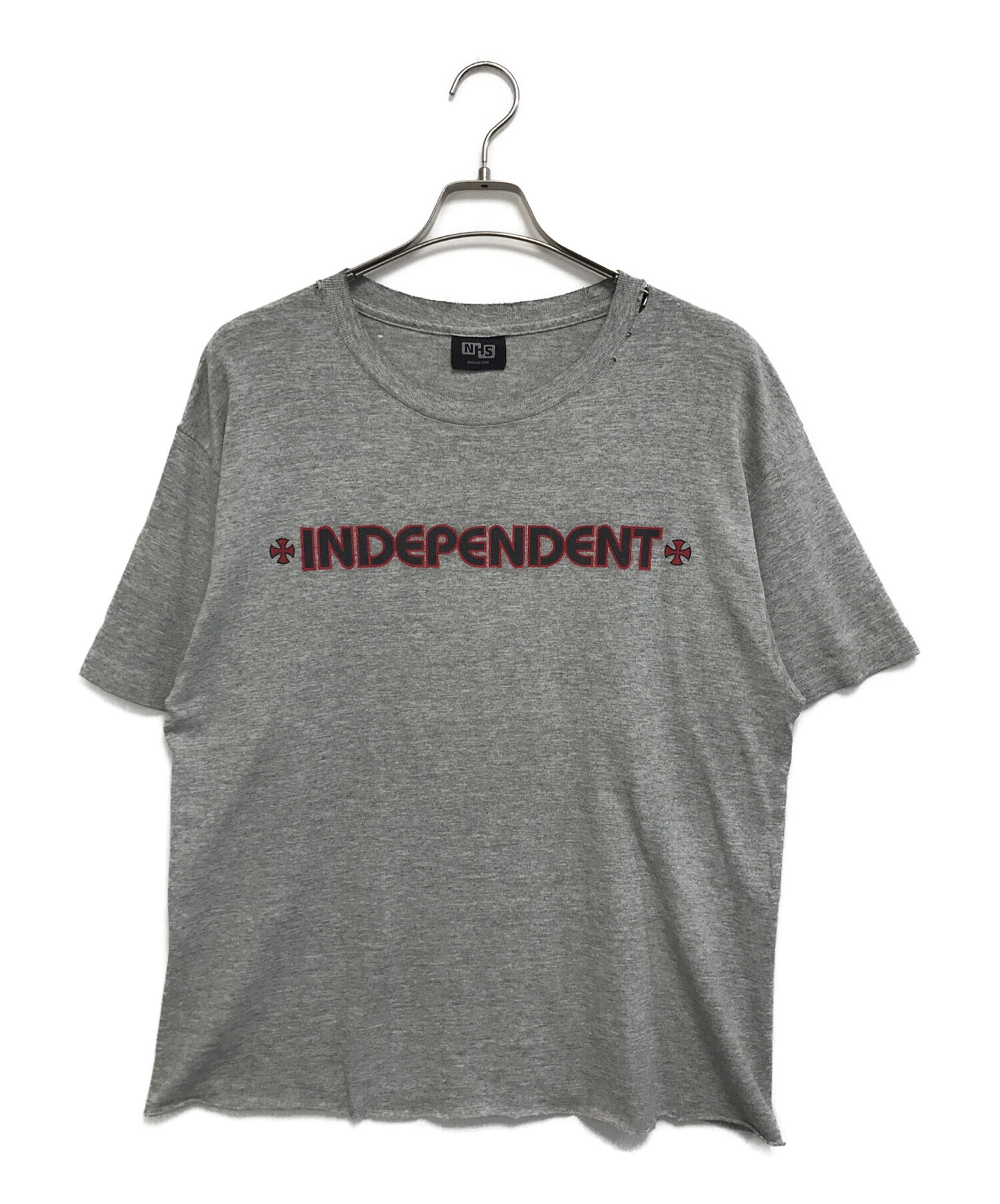 中古・古着通販】INDEPENDENT (インディペンデント) 両面プリントT