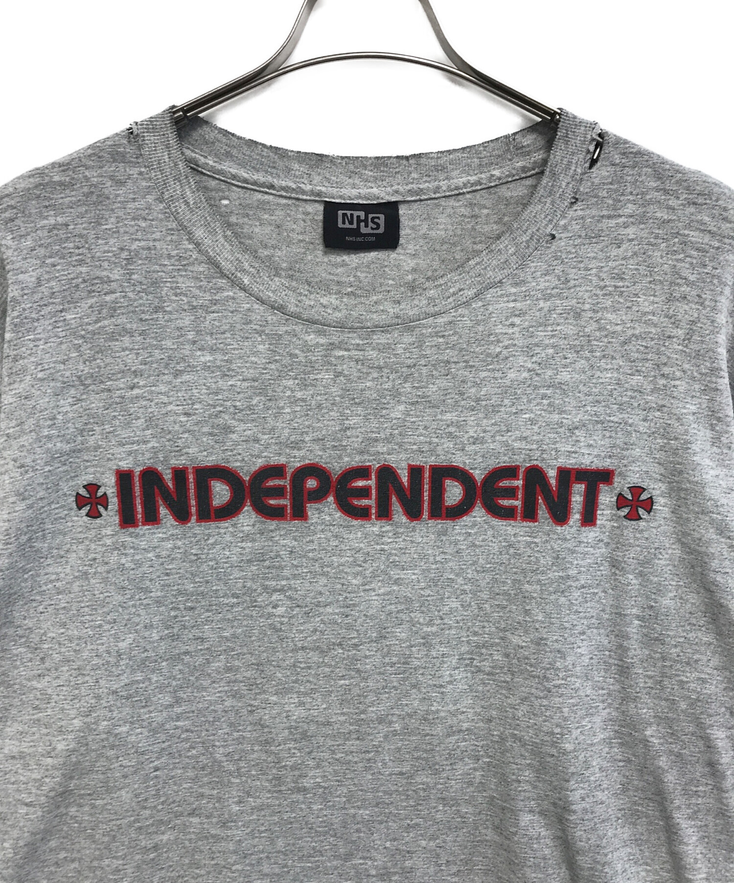 中古・古着通販】INDEPENDENT (インディペンデント) 両面プリントT