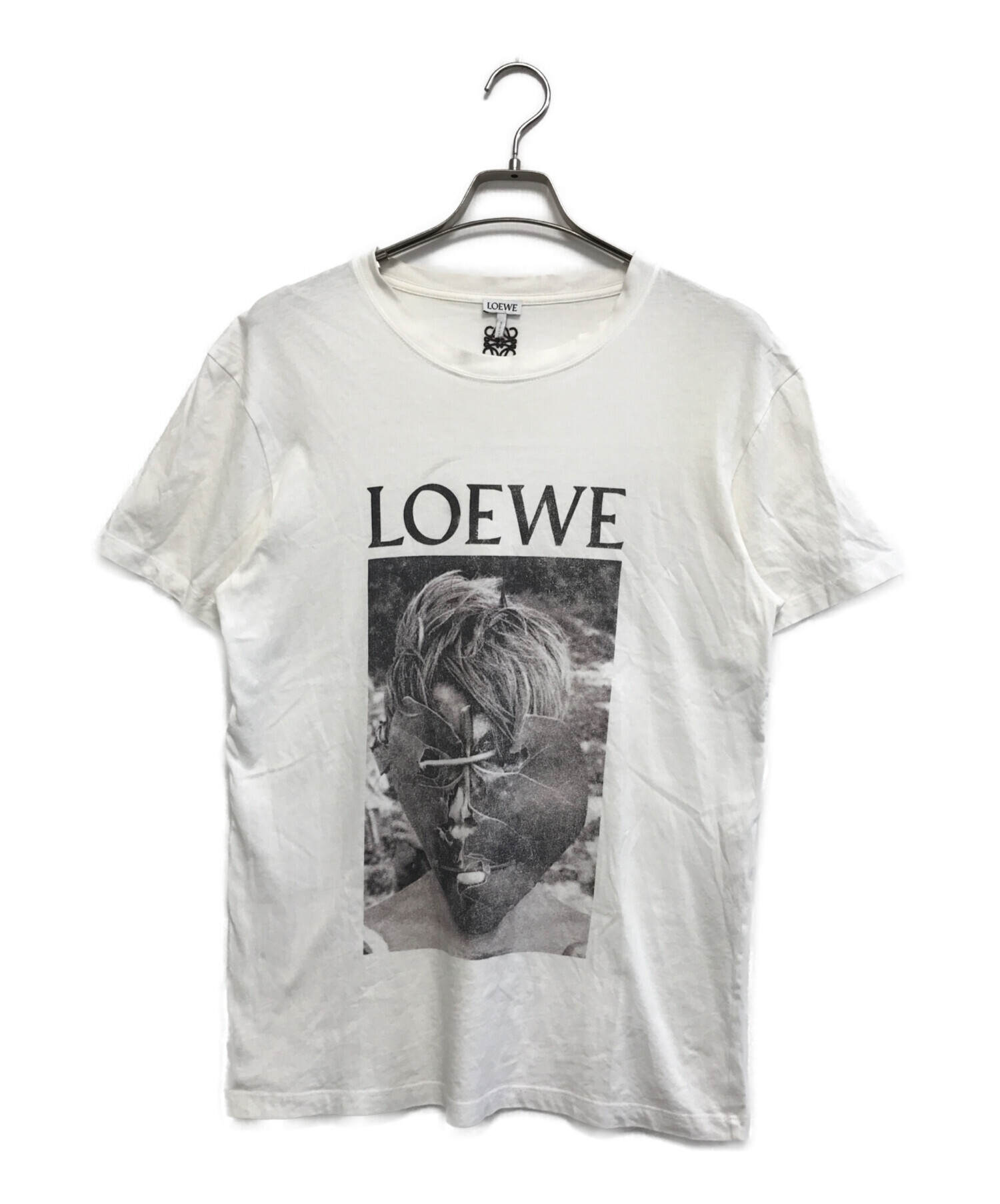 LOEWE フォトプリント Tシャツ 中古・古着通販】LOEWE (ロエベ) フォトプリントTシャツ ホワイト